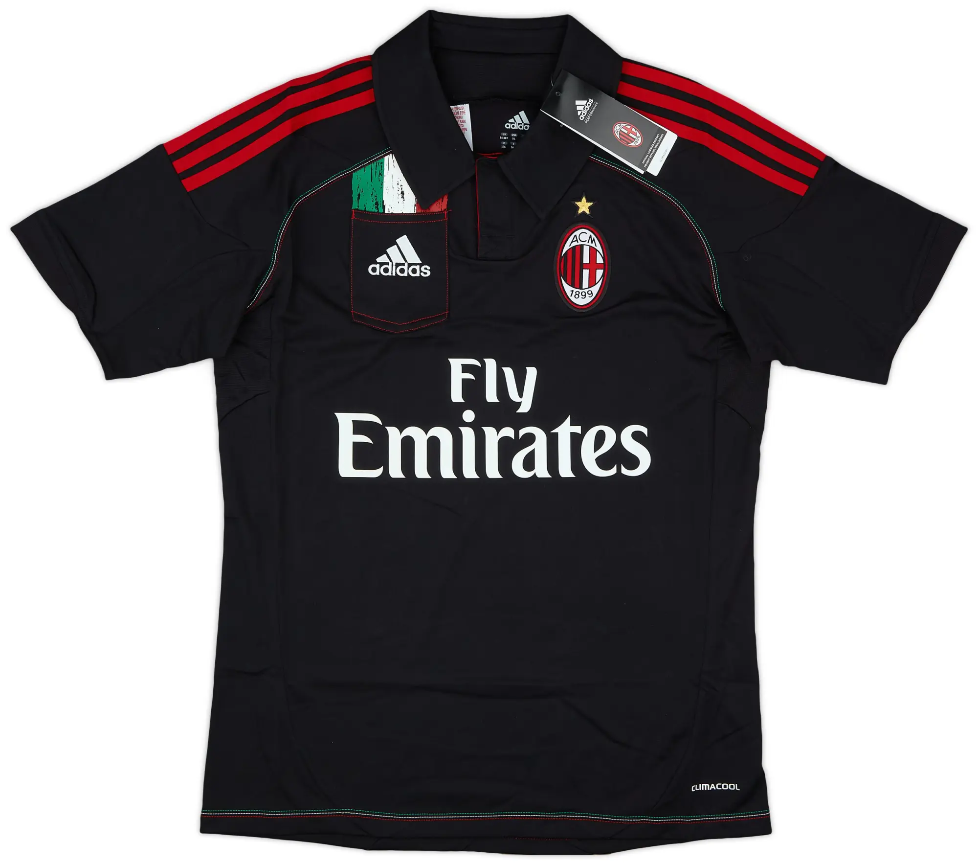 adidas 2012-13 AC Milan Third Shirt (XL.Boys)