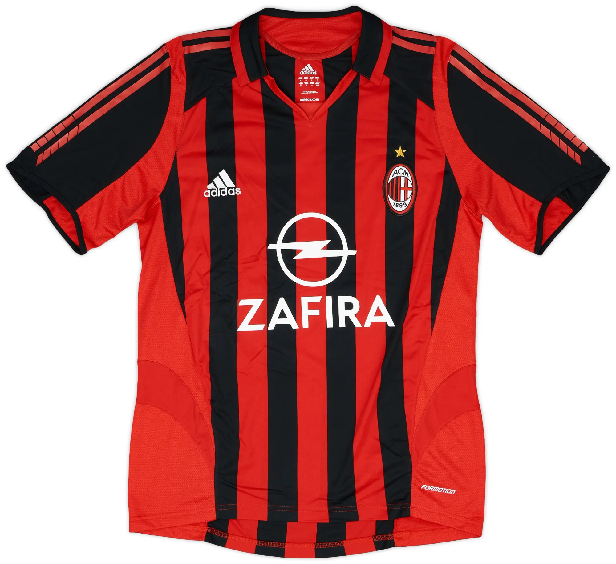 adidas 2005-06 AC Milan Match Issue Home Shirt #16