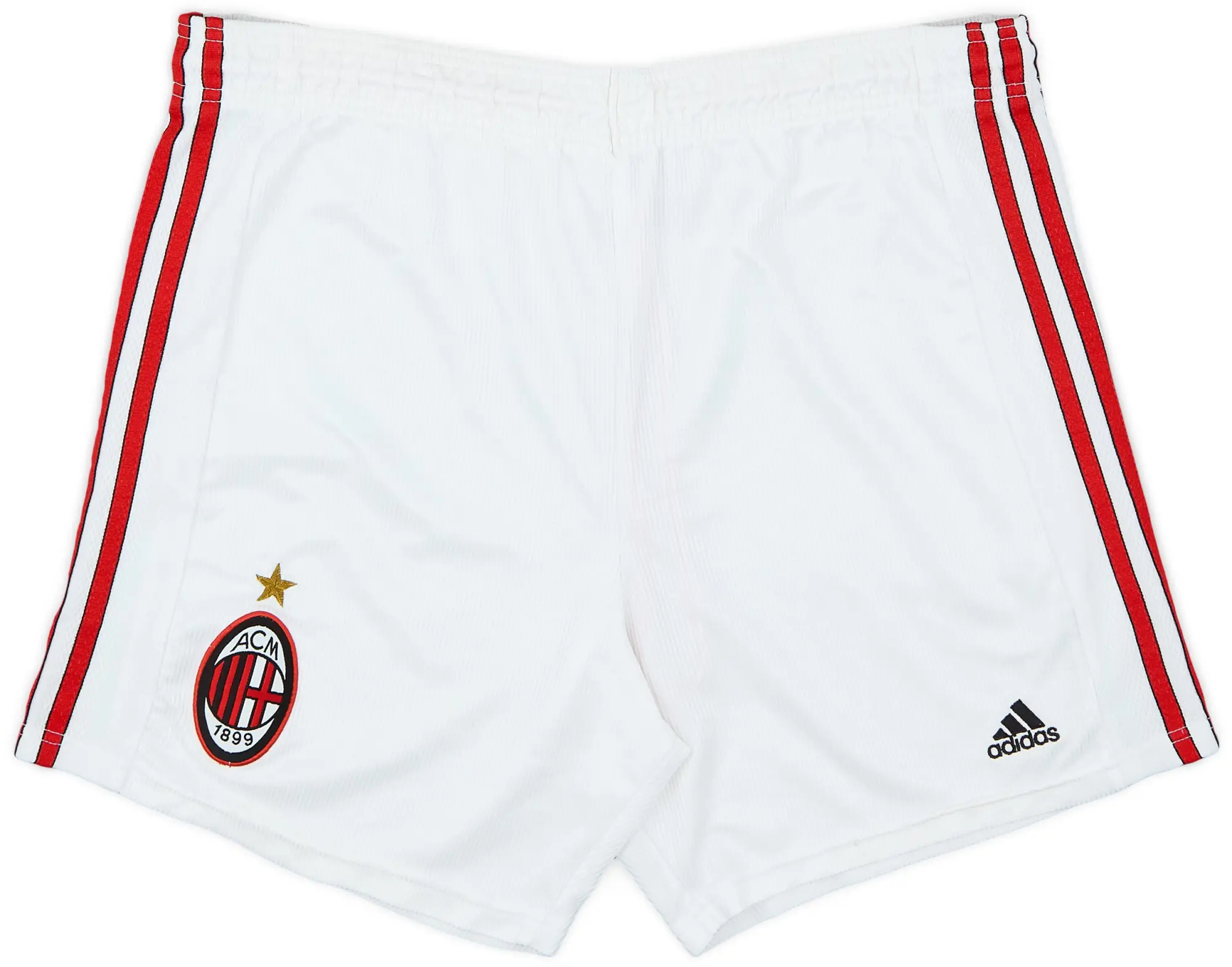 adidas 1998-99 AC Milan Home Shorts - 7/10 - (L)