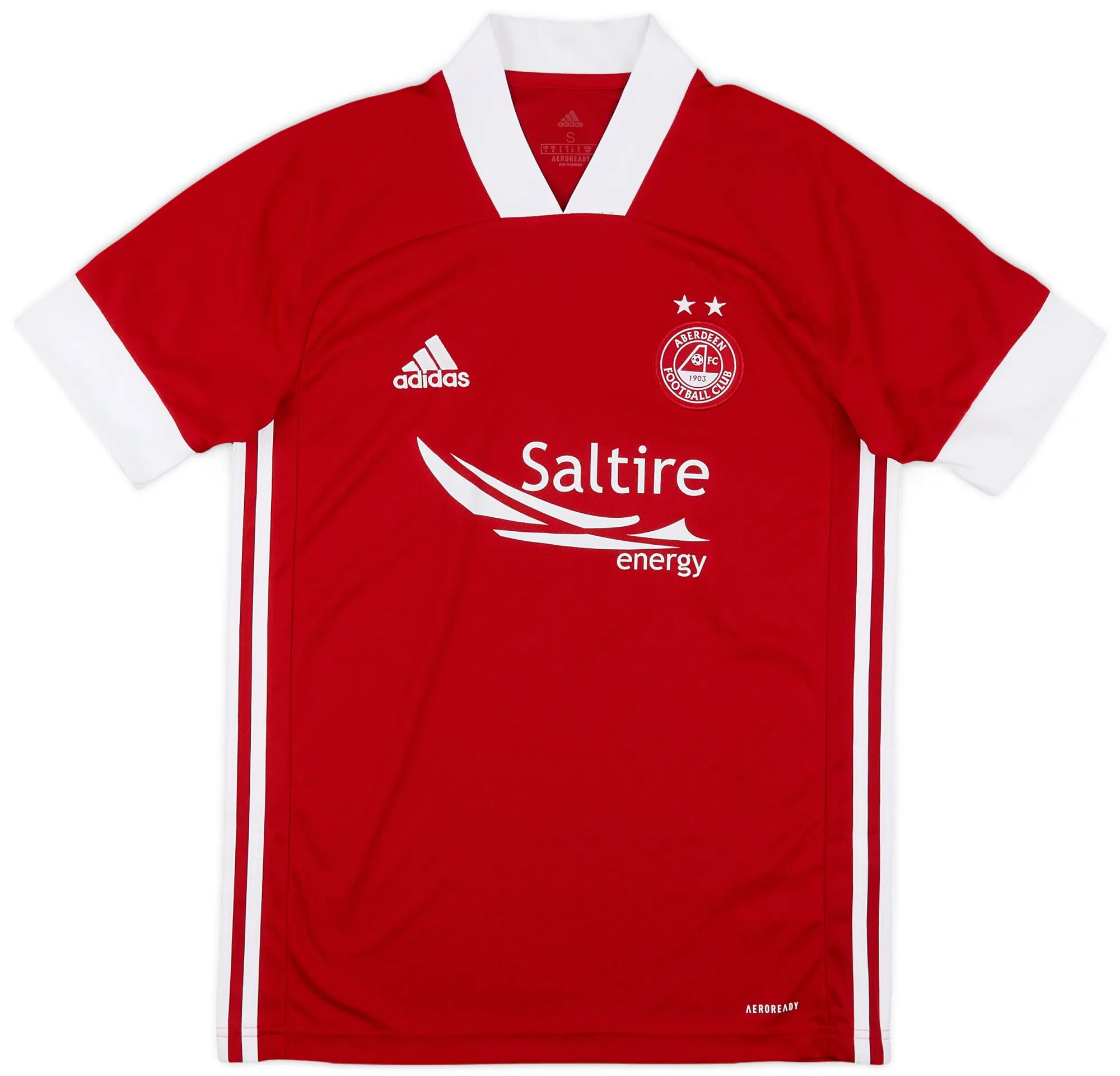 adidas 2020-21 Aberdeen Home Shirt - 9/10 - (S)