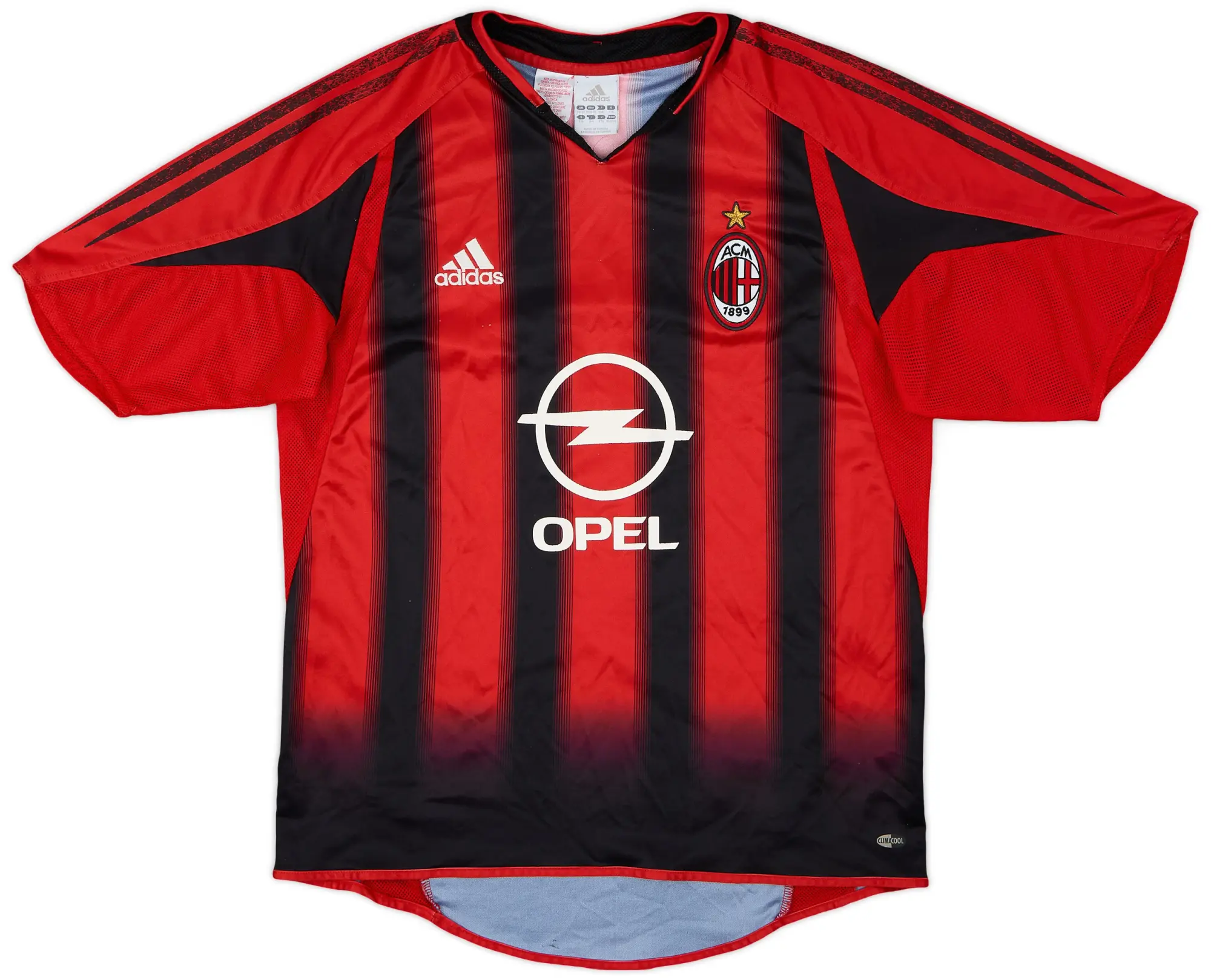 adidas 2004-05 AC Milan Home Shirt - 5/10 - (XL.Boys)