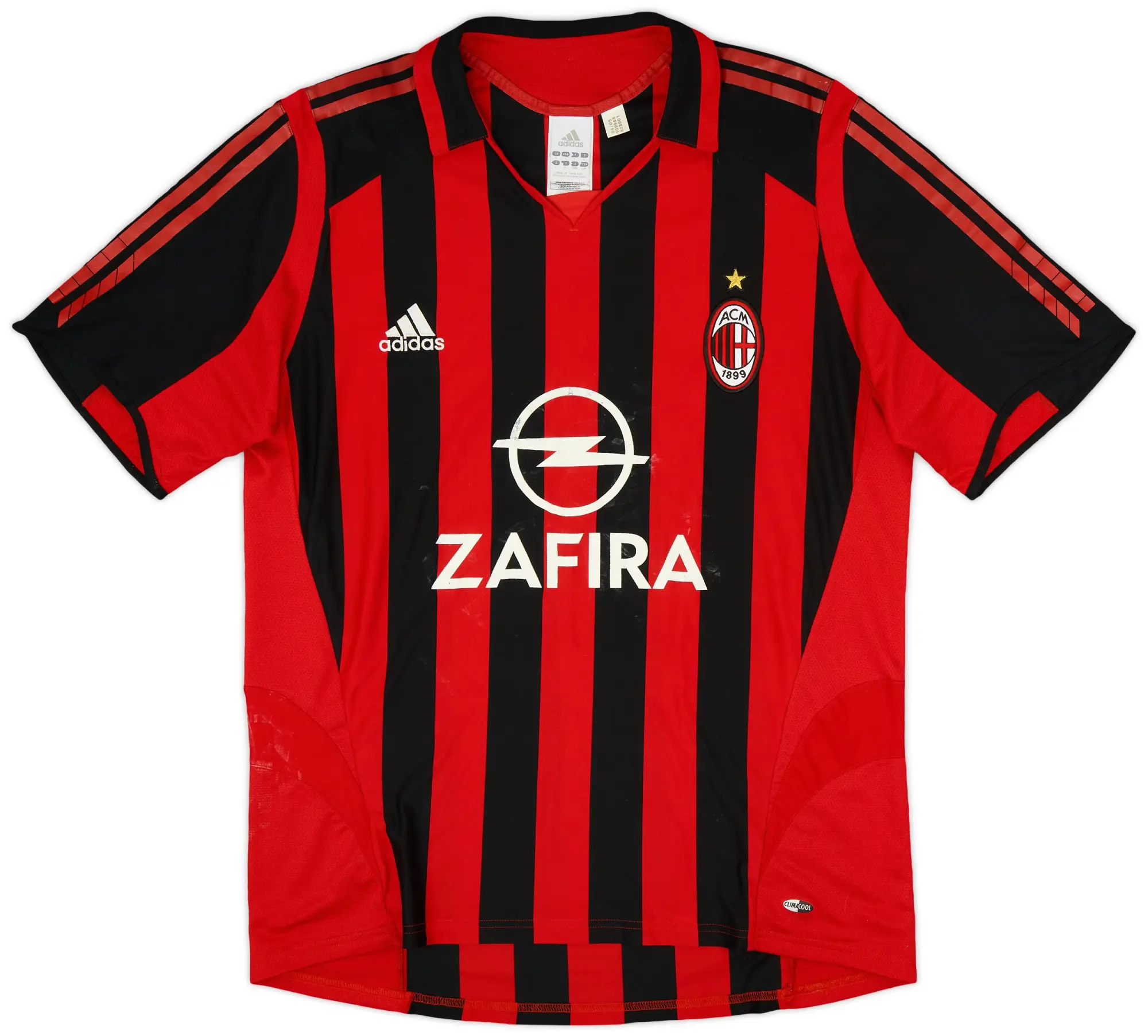 adidas 2005-06 AC Milan Home Shirt - 5/10 - (L)