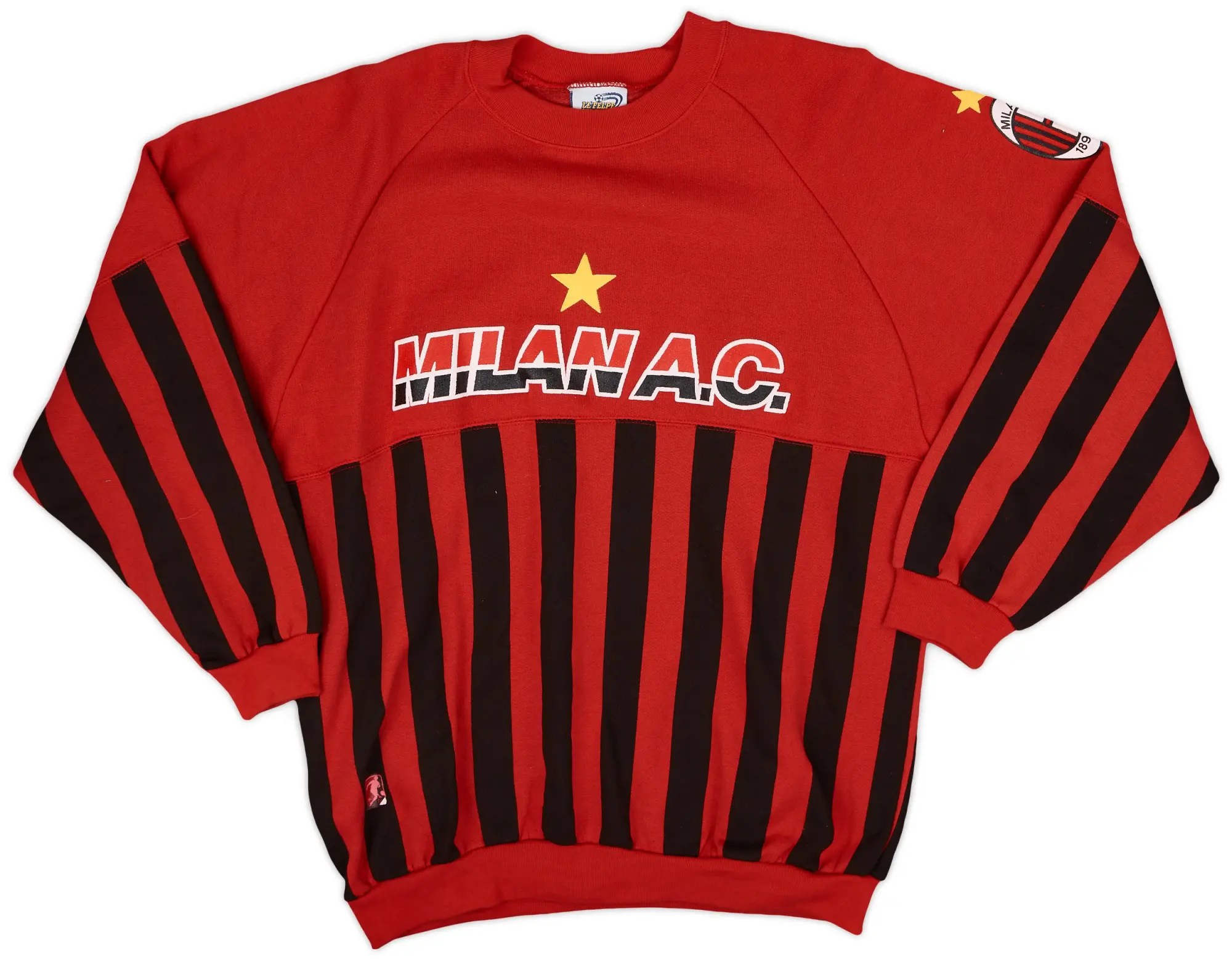 Hoodies/Sweat Tops 1990-91 AC Milan Le Felpe dei Grandi Club Sweat Top - 8/10 - (L)