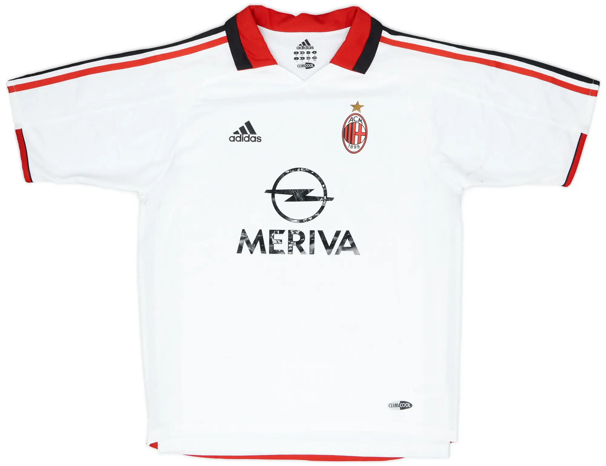 adidas 2003-04 AC Milan Match Issue Away Shirt #4