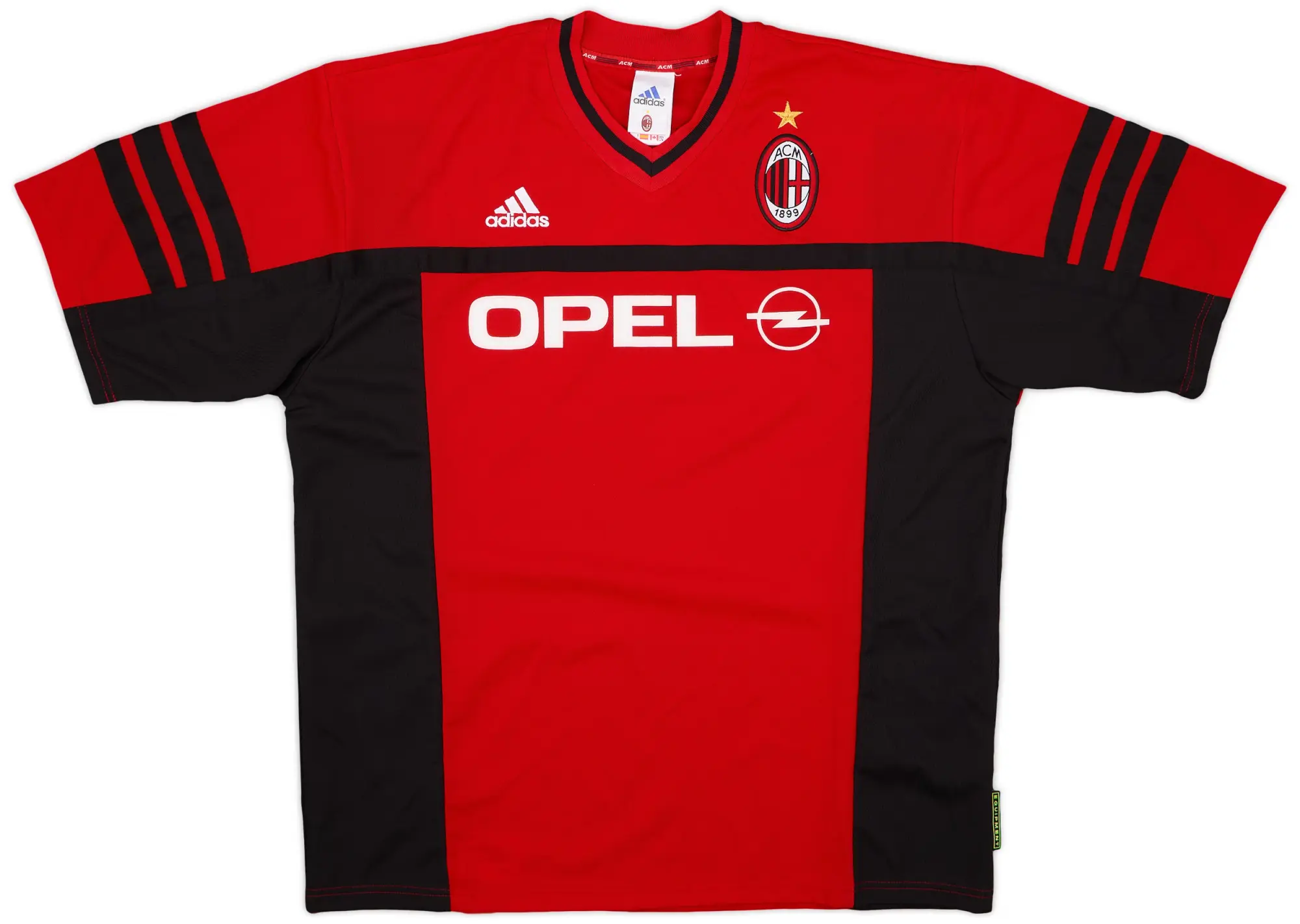 1998-00 AC Milan Player Issue adidas Training Shirt - 10/10 - (L)