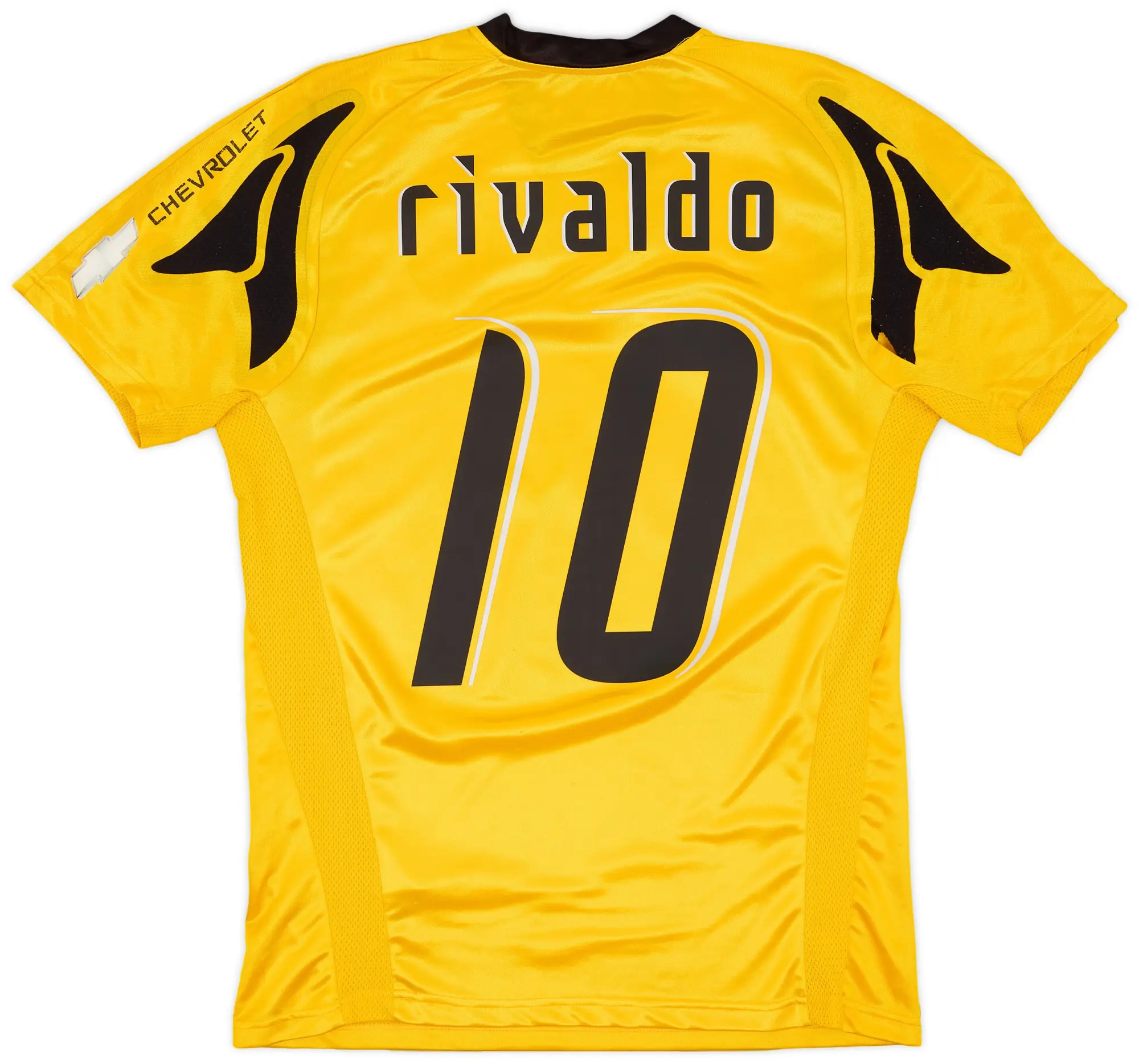 Puma 2007-08 AEK Athens Home Shirt Rivaldo #10 - 5/10 - (M)