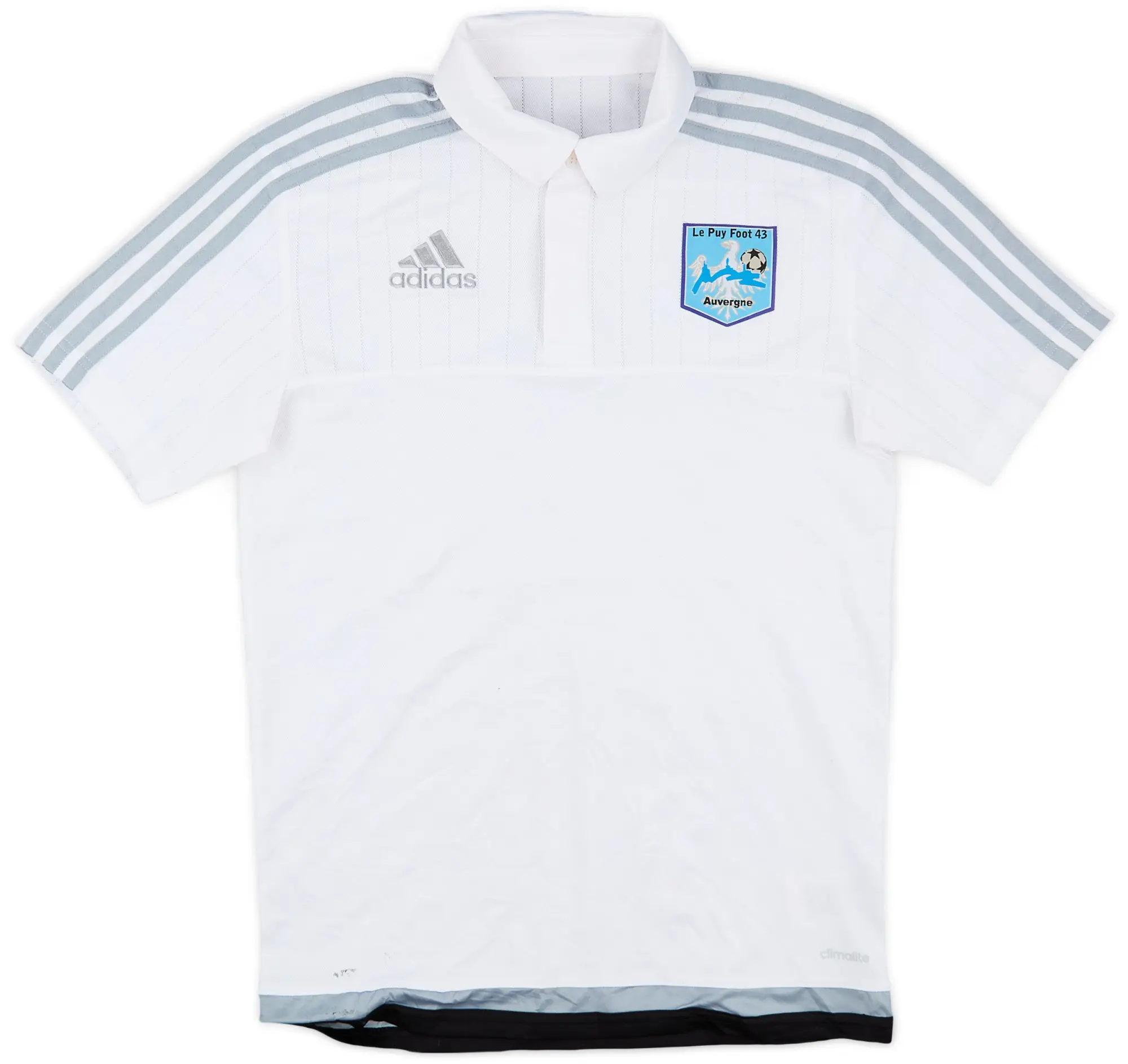 2015-16 adidas Template Polo Shirt (Le Puy Foot 43) - 7/10 - (XL.Boys)