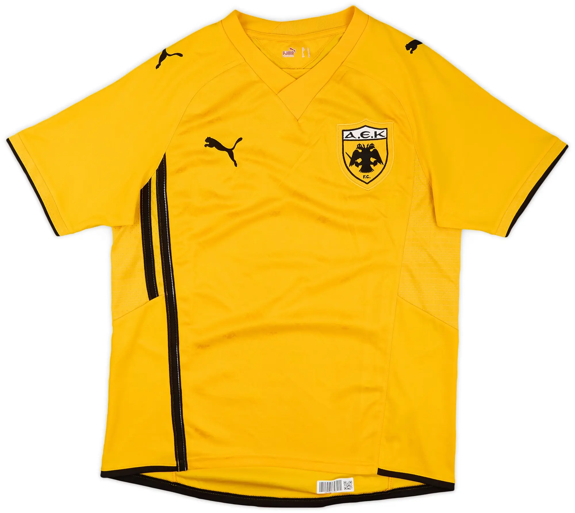Puma 2010-11 AEK Athens Home Shirt - 8/10 - (M)