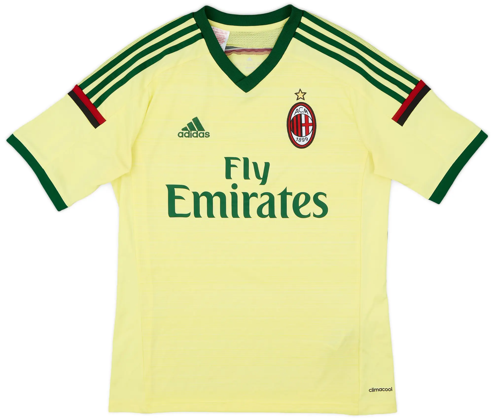 adidas 2014-15 AC Milan Third Shirt - 9/10 - (XL.Boys)