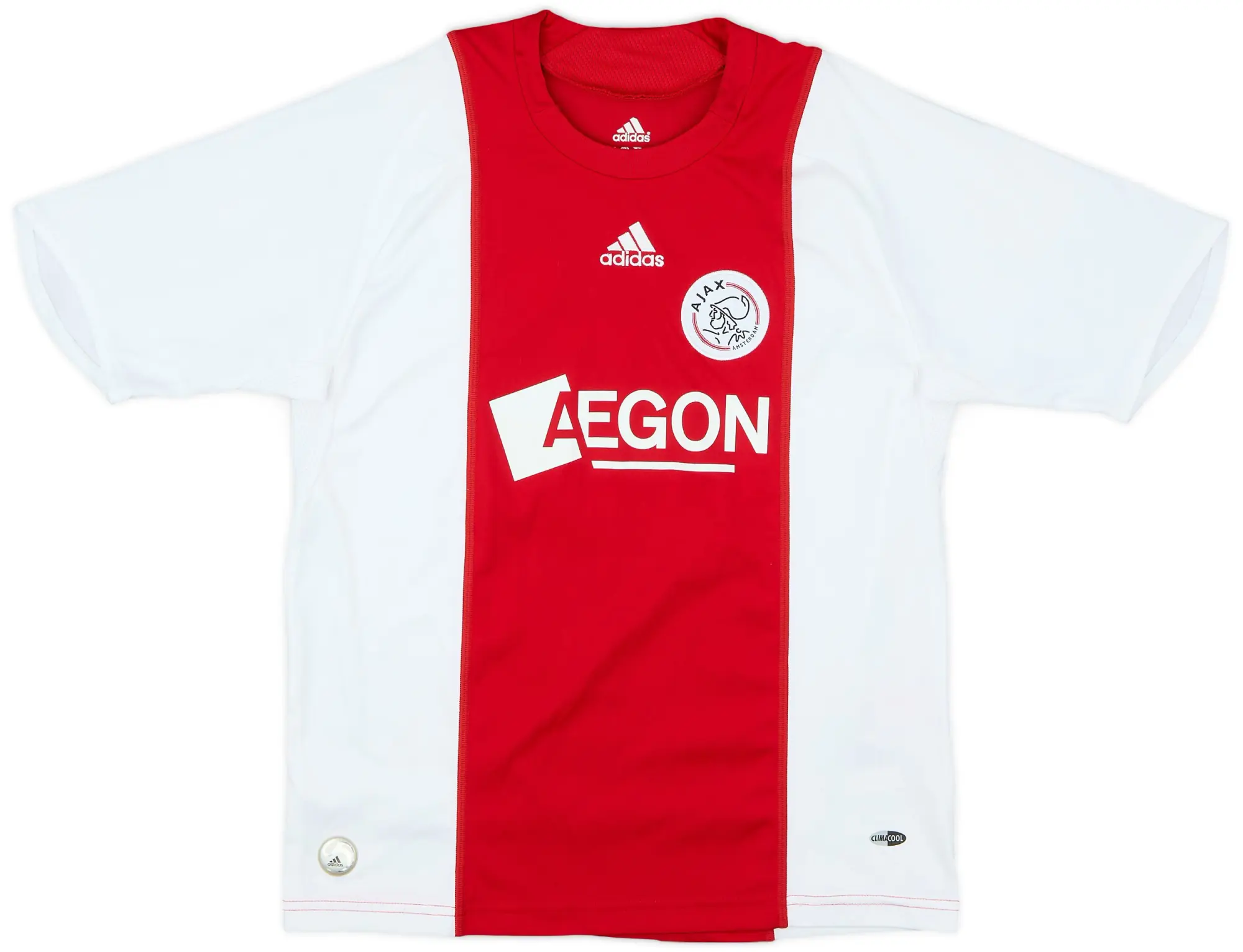 adidas 2008-09 Ajax Home Shirt - 8/10 - (M.Boys)