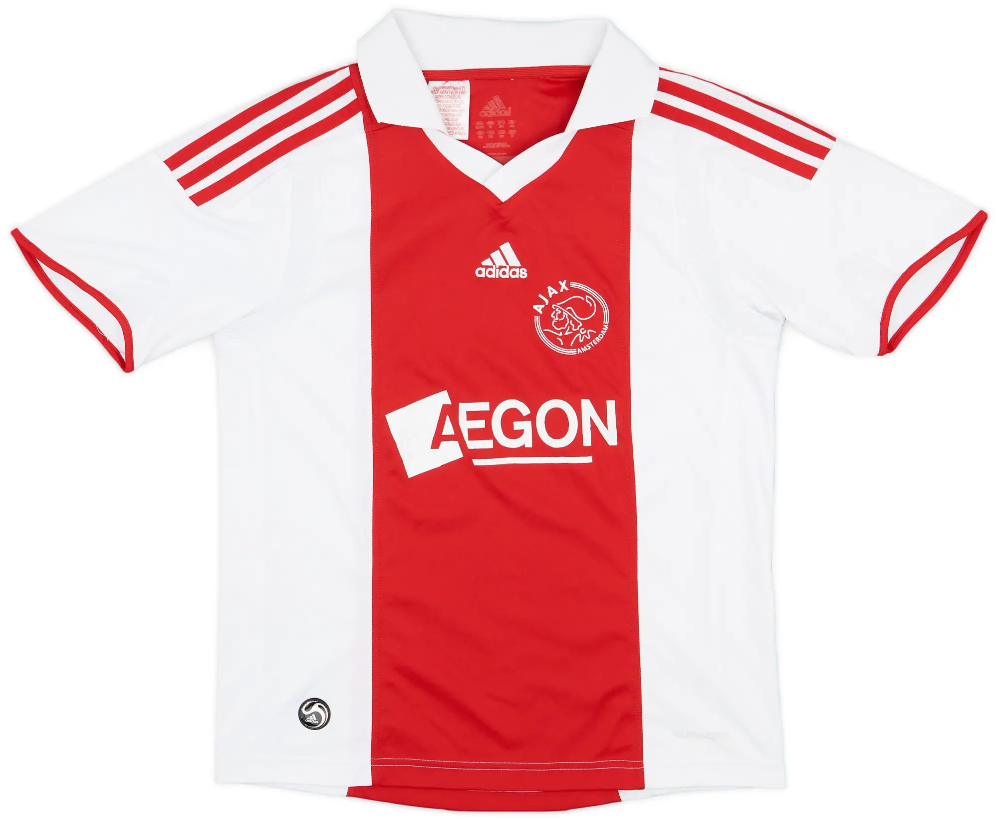 adidas 2009-10 Ajax Home Shirt - 6/10 - (M.Boys)