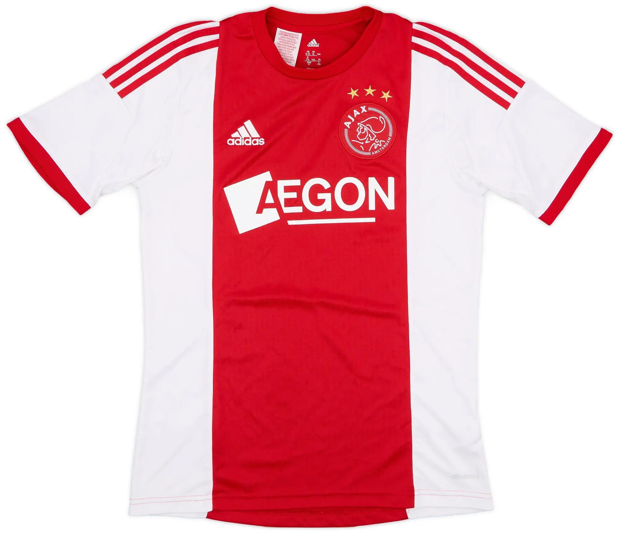 adidas 2013-14 Ajax Home Shirt - 8/10 - (XL.Boys)