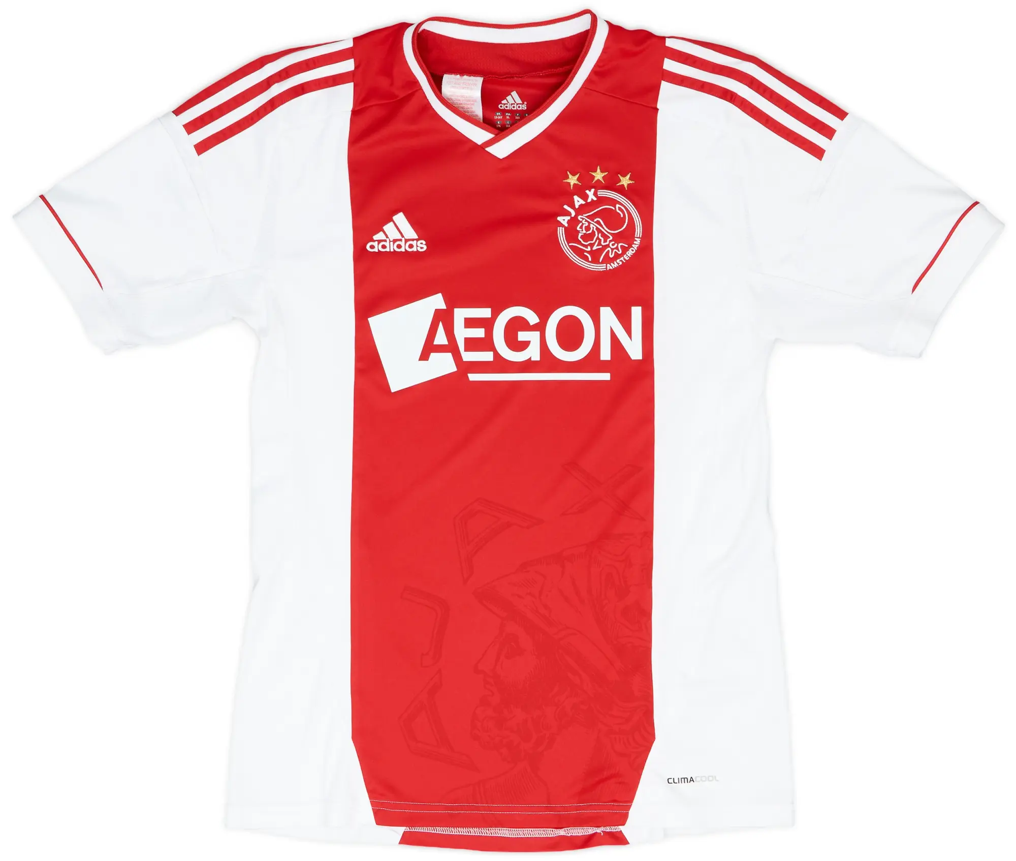 adidas 2012-13 Ajax Home Shirt - 8/10 - (XL.Boys)