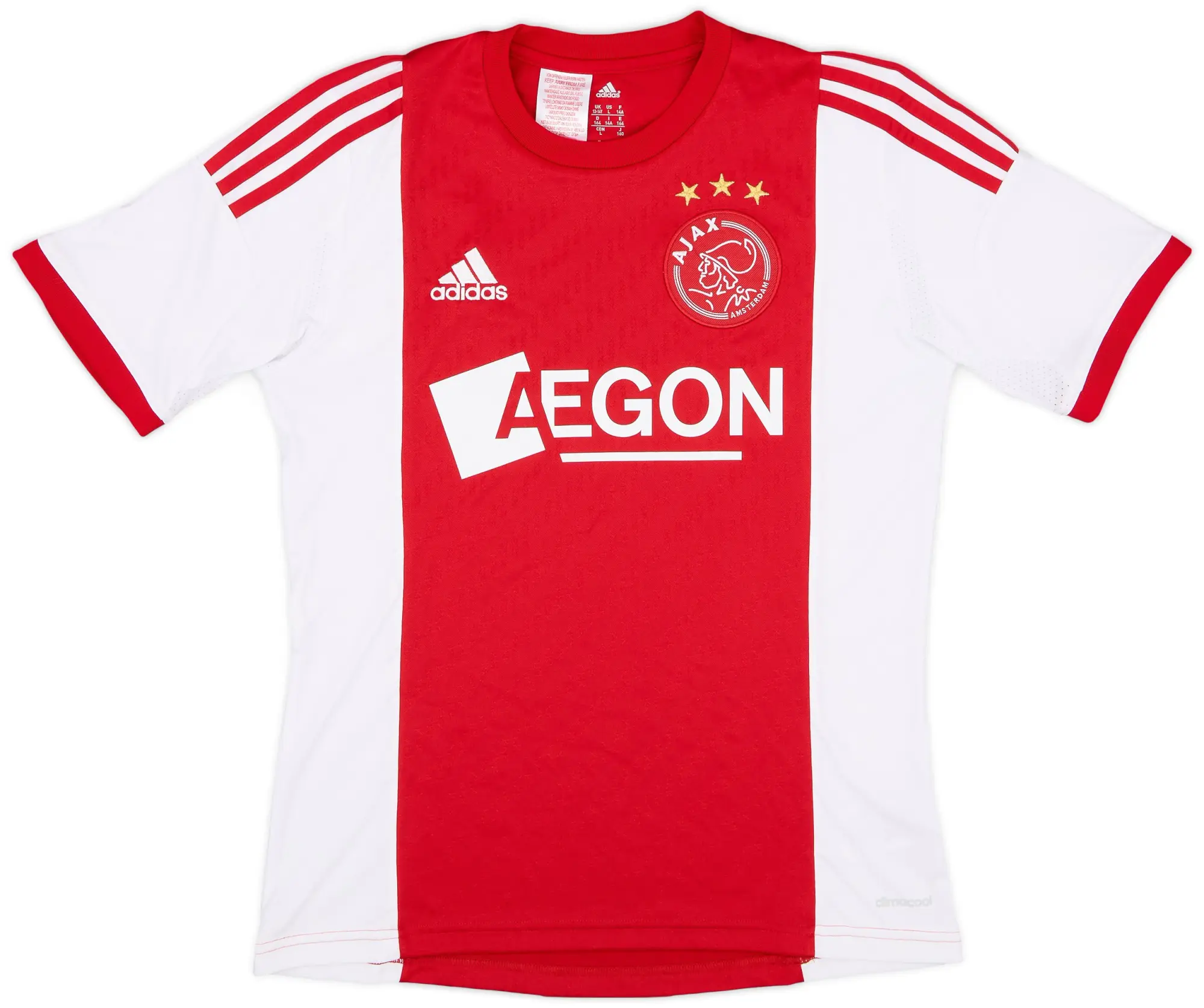 adidas 2013-14 Ajax Home Shirt - 10/10 - (L.Boys)