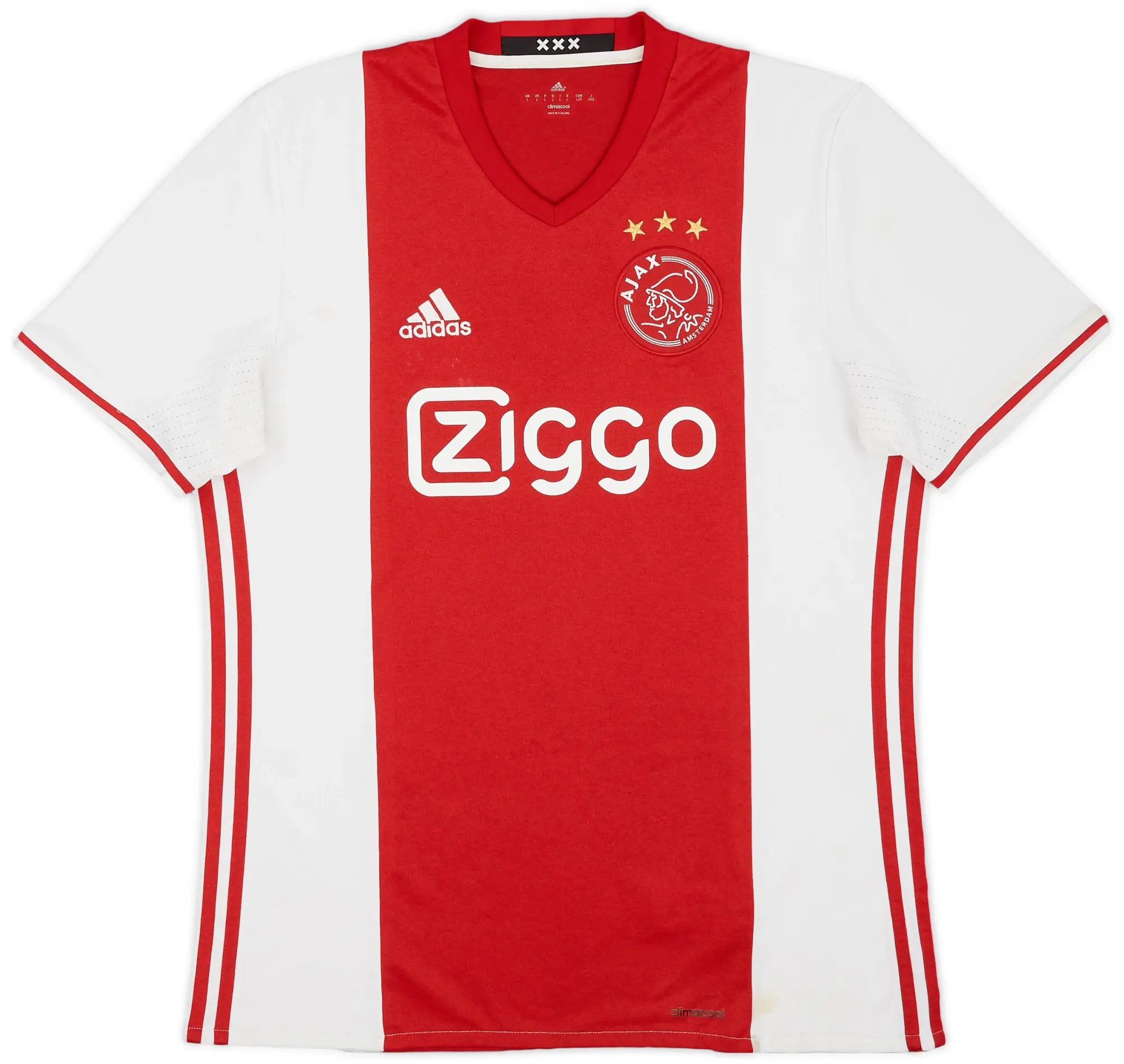 adidas 2016-17 Ajax Home Shirt - 5/10 - (L)