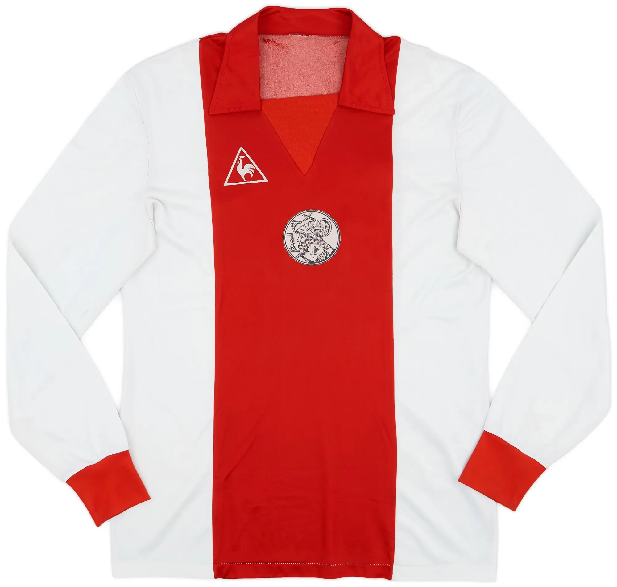 LeCoqSportif 1981-82 Ajax Home L/S Shirt - 8/10 - (L)