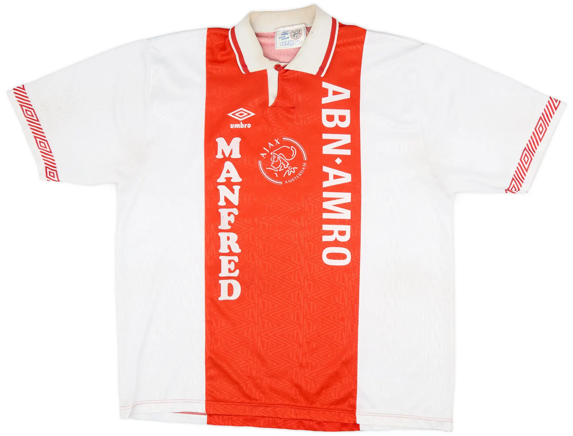 Umbro 1991-93 Ajax Home Shirt #11 - 6/10 - (XL)