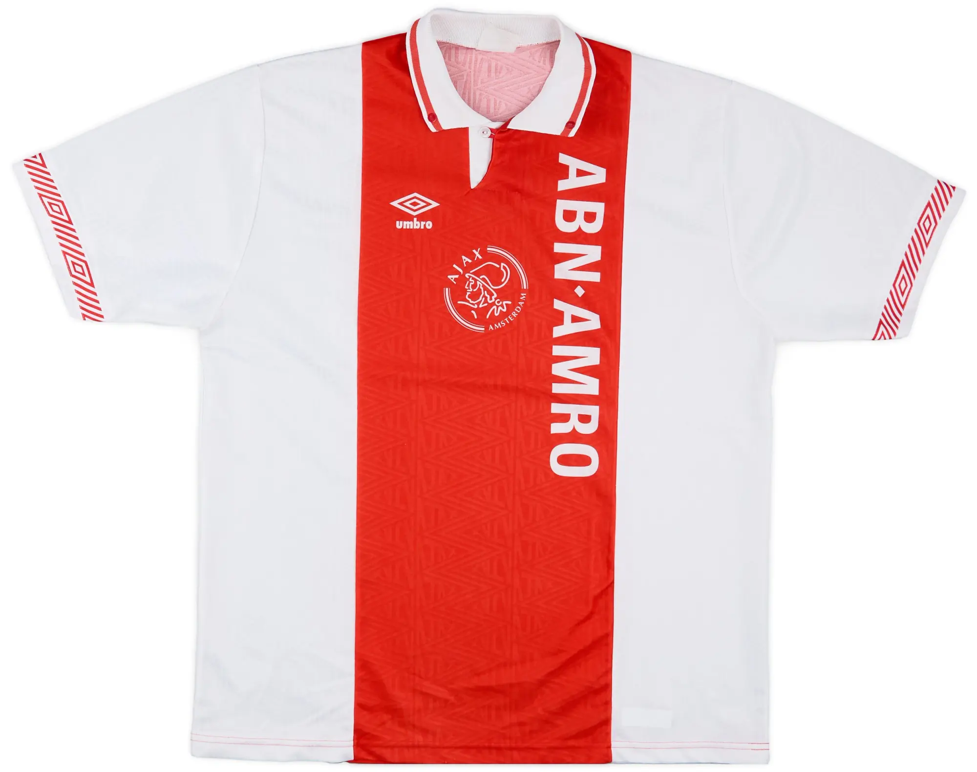 Umbro 1991-93 Ajax Home Shirt - 9/10 - (XL)