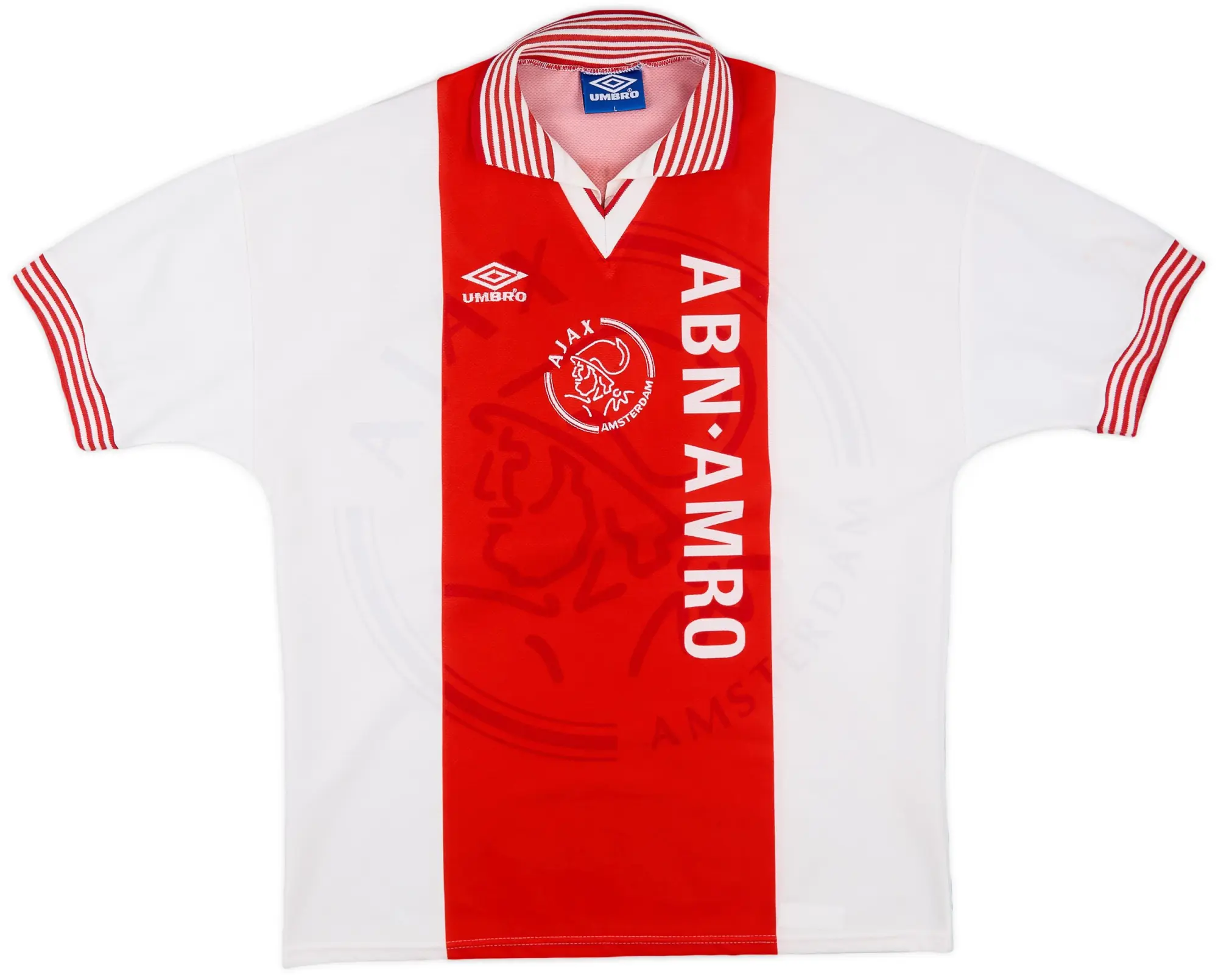 Umbro 1995-96 Ajax Home Shirt - 7/10 - (L)