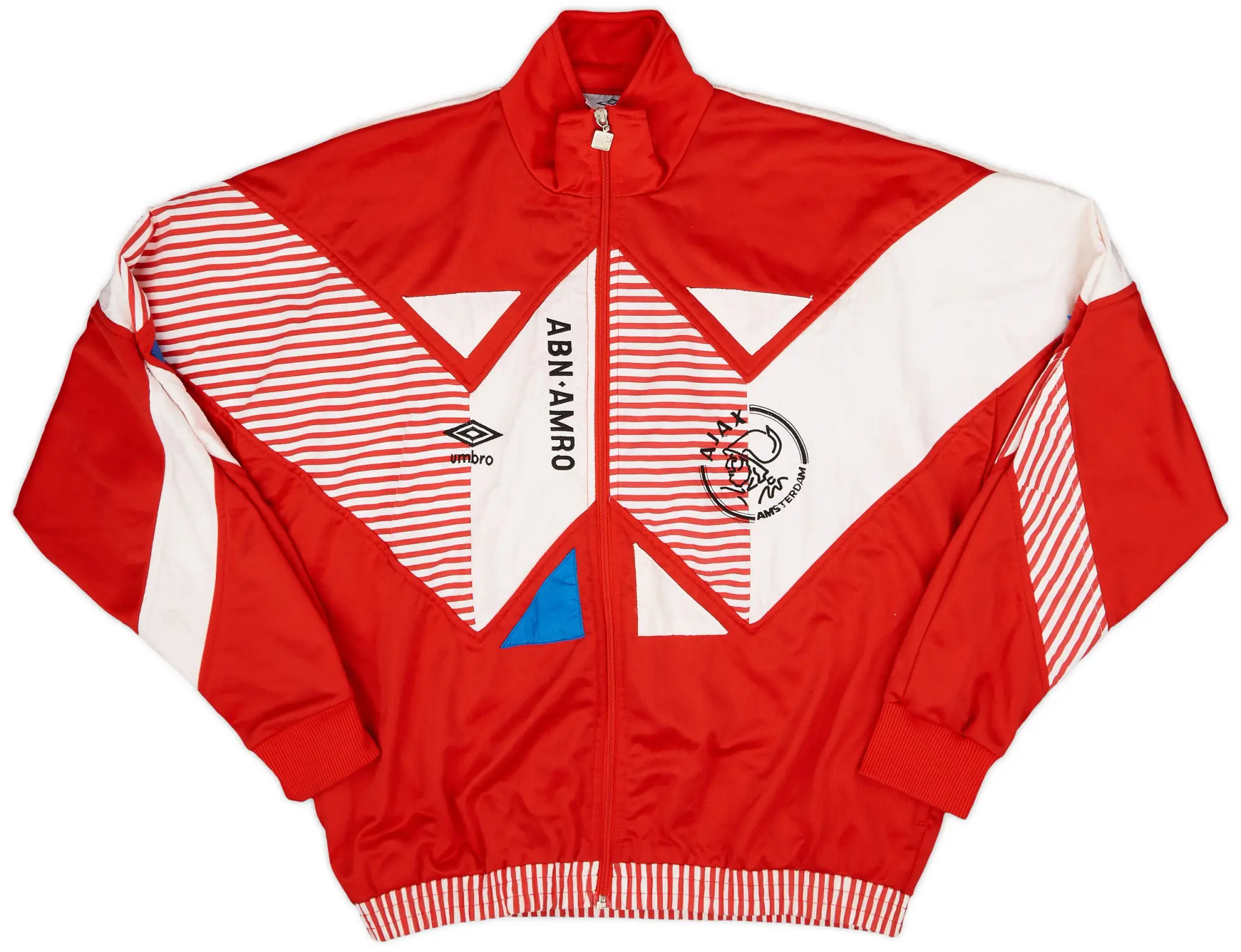 1991-92 Ajax Umbro Track Jacket - 8/10 - (L)