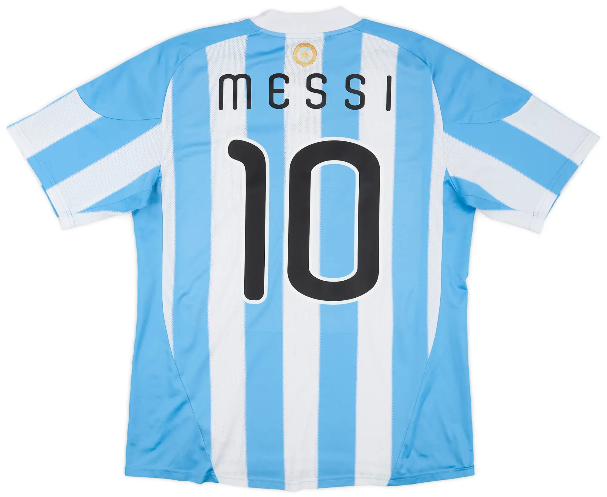 adidas 2010-11 Argentina Home Shirt Messi #10 - 8/10 - (L)