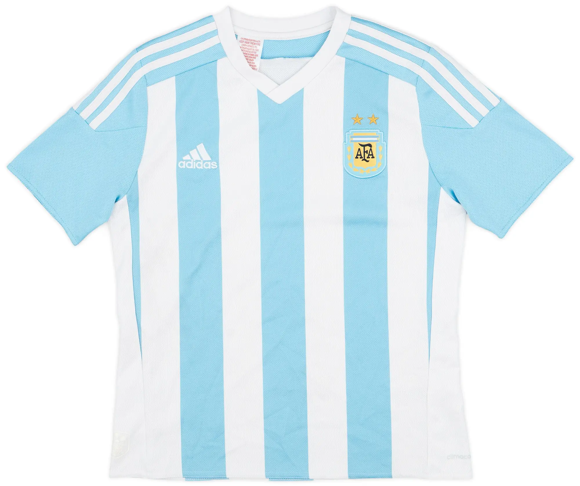 adidas 2015-16 Argentina Home Shirt - 8/10 - (L.Boys)