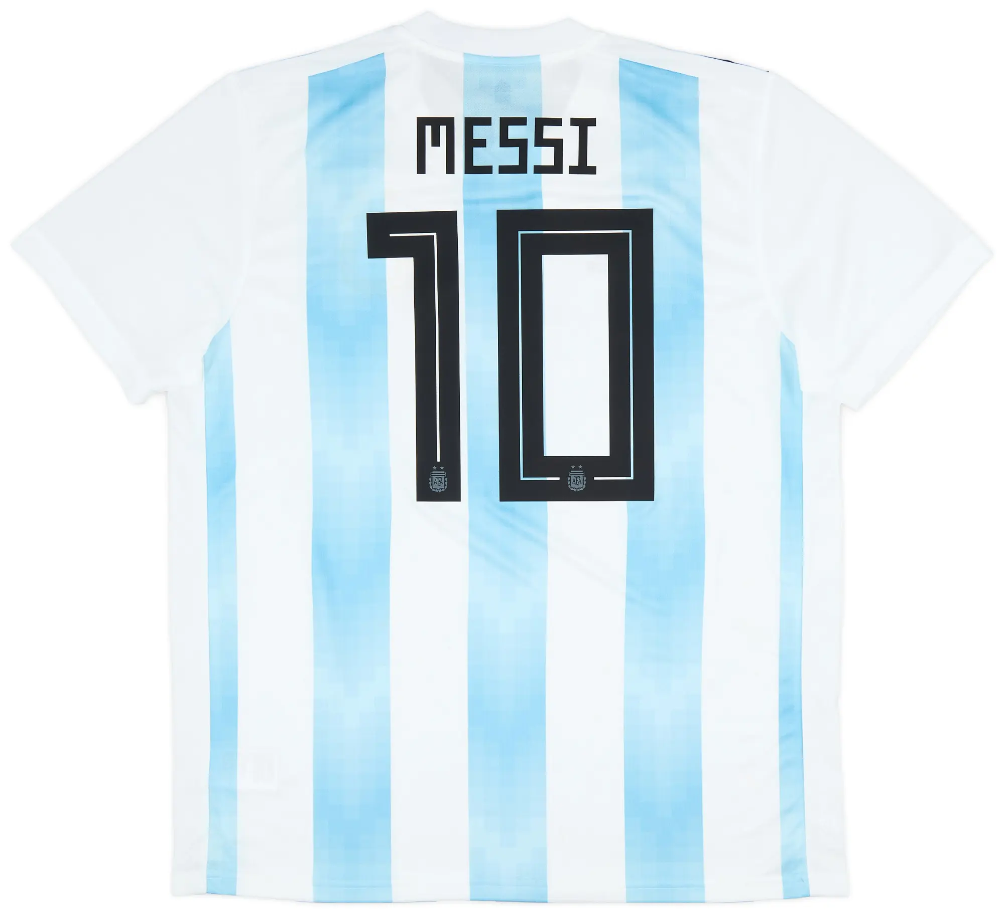 adidas 2018-19 Argentina Home Shirt Messi #10 (XL)