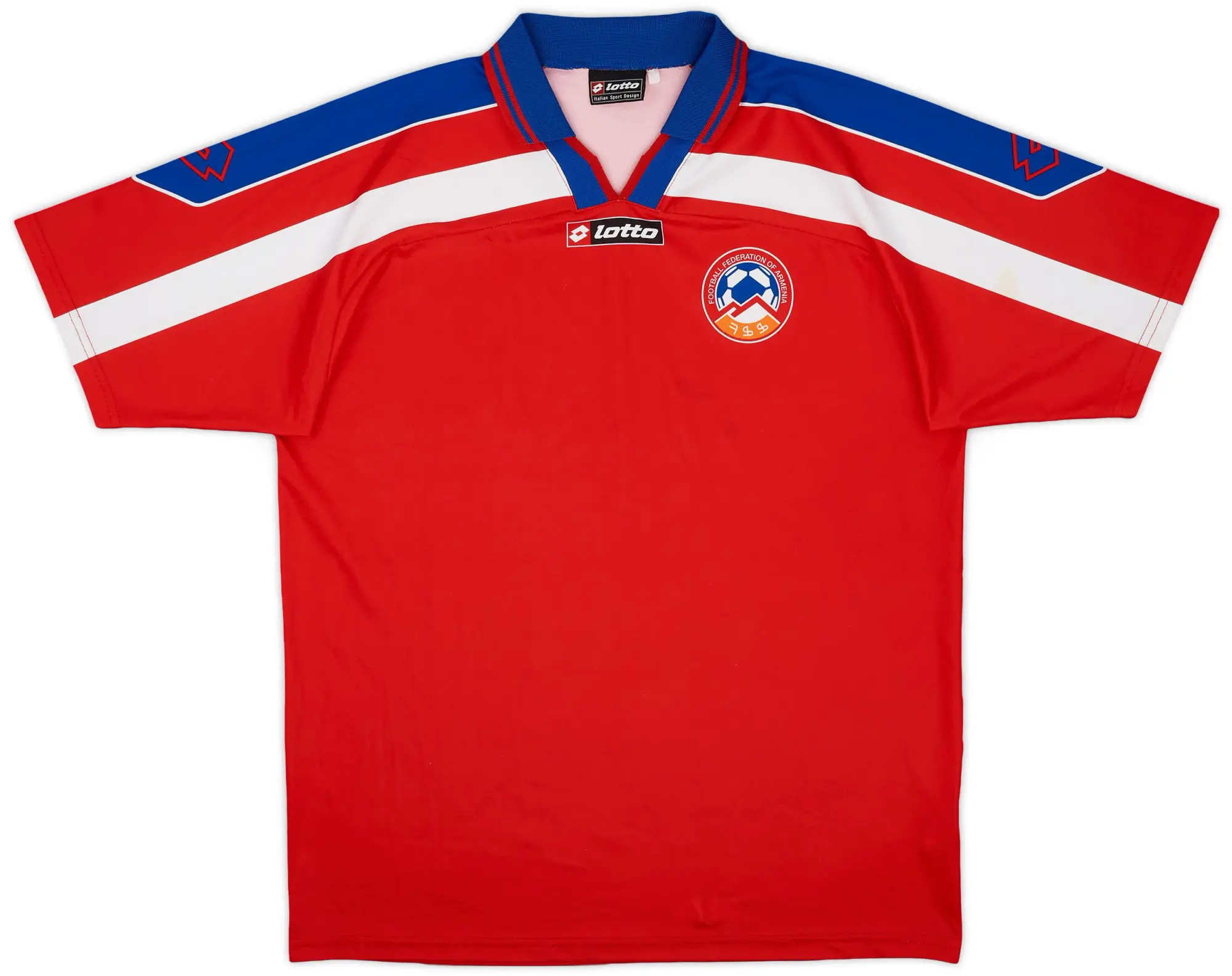 Lotto 2000-02 Armenia Home Shirt - 9/10 - (XL)