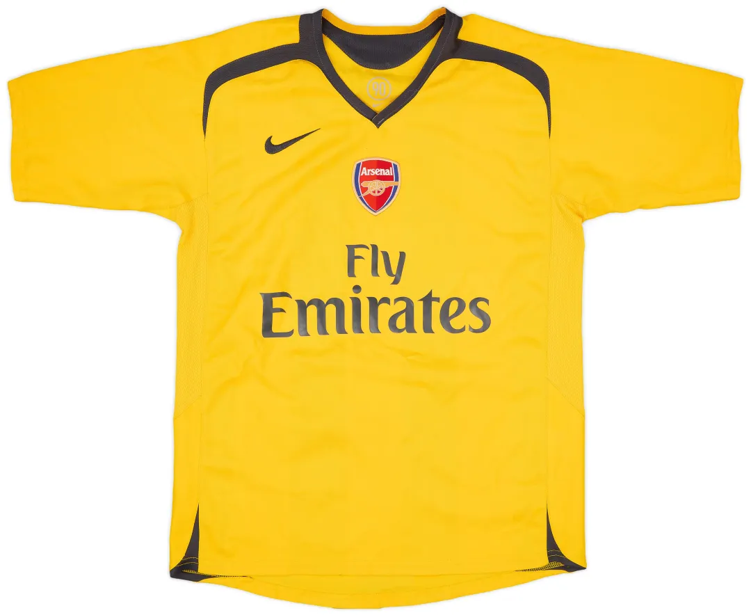 arsenal 06-07 ウォルコット アウェイユニフォーム Nike Arsenal Boys SS Away Shirt 2006/07 | ARSA06-195 | FOOTY.COM