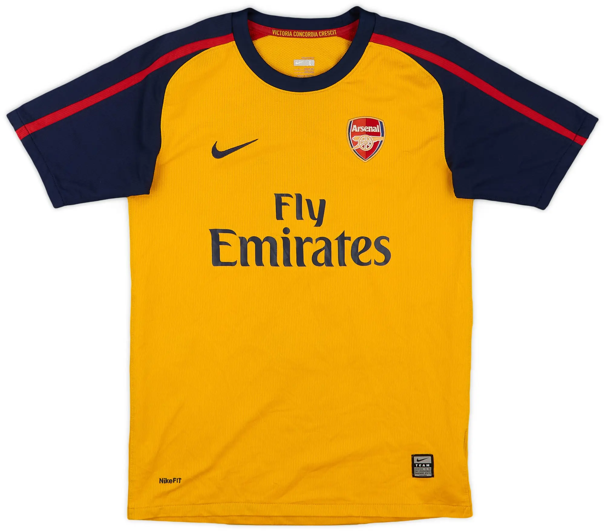 Nike 2008-09 Arsenal Away Shirt - 6/10 - (L.Boys)