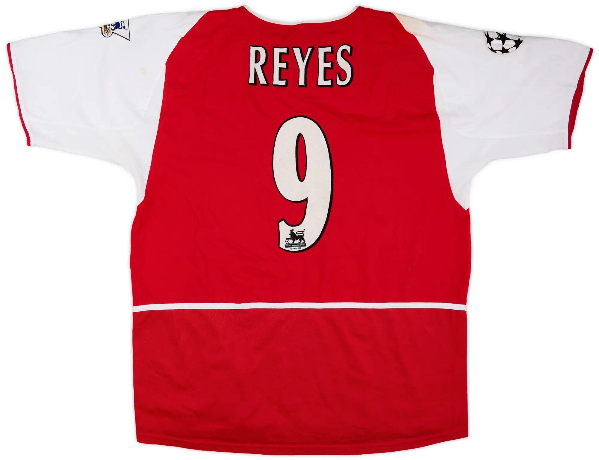 Nike 2002-04 Arsenal Home Shirt - 8/10 - (M.Boys)