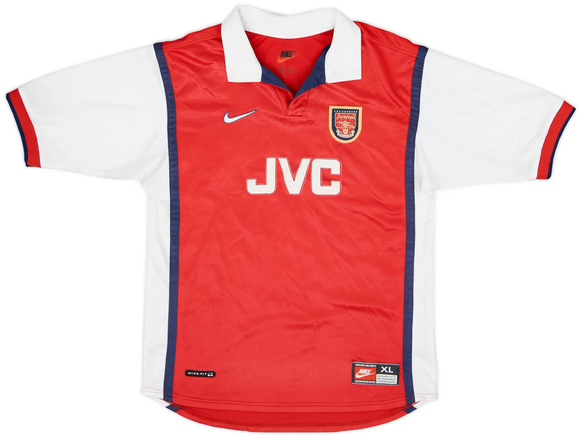 Nike 1998-99 Arsenal Home Shirt - 8/10 - (XL.Boys)