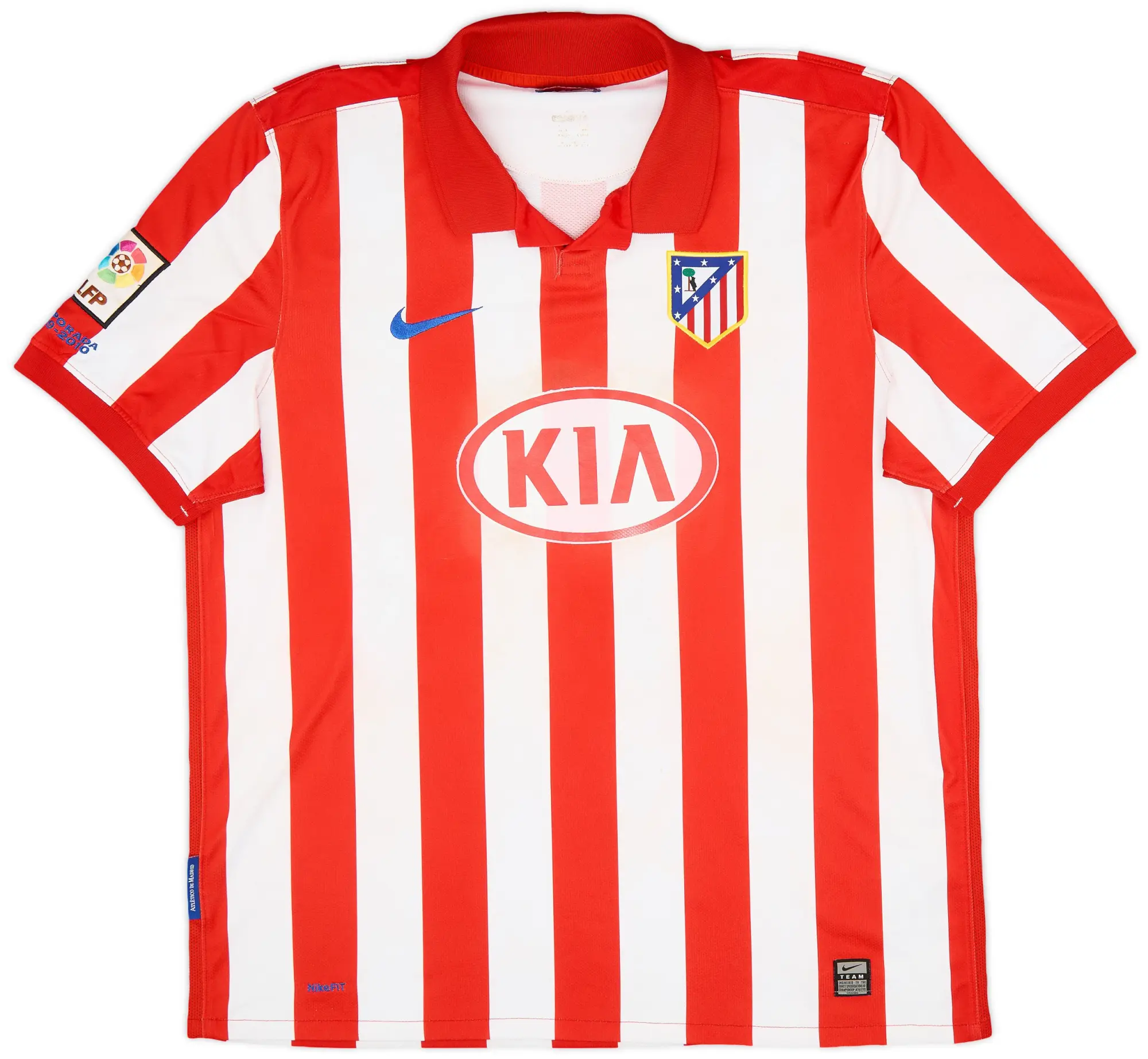 Nike 2009-10 Atletico Madrid Home Shirt - 7/10 - (XL)