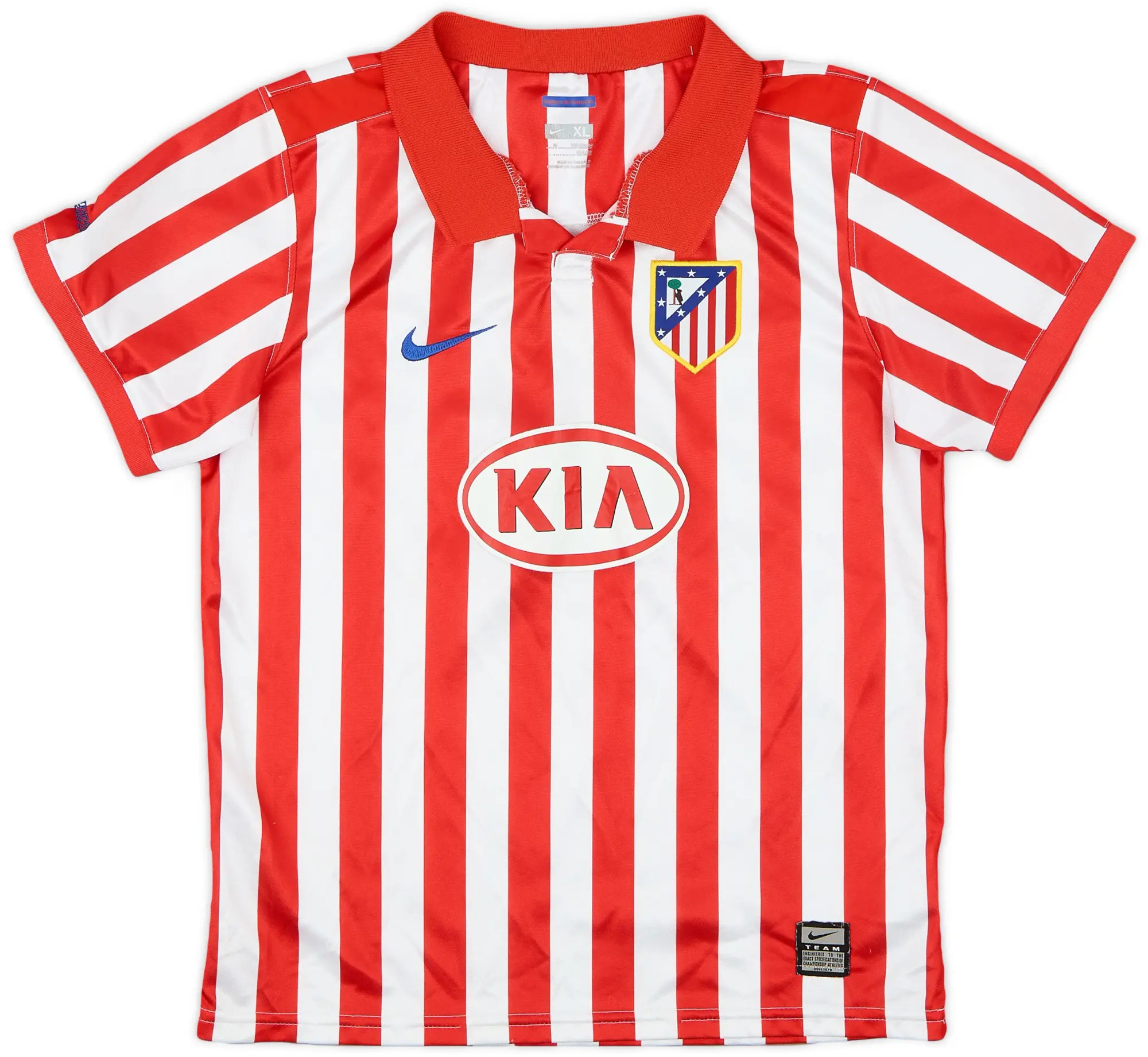 Nike 2009-10 Atletico Madrid Home Shirt - 6/10 - (7-8 Years)