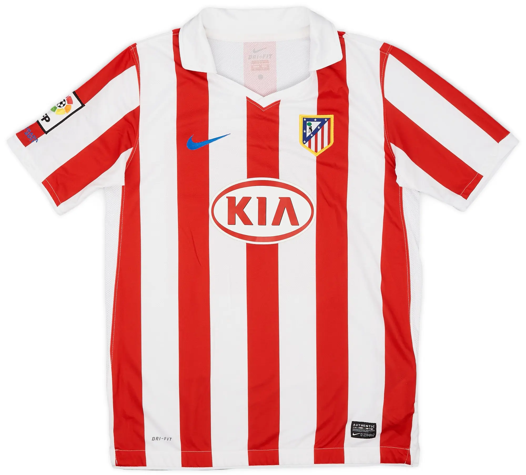 Nike 2010-11 Atletico Madrid Home Shirt - 8/10 - (XL.Boys)