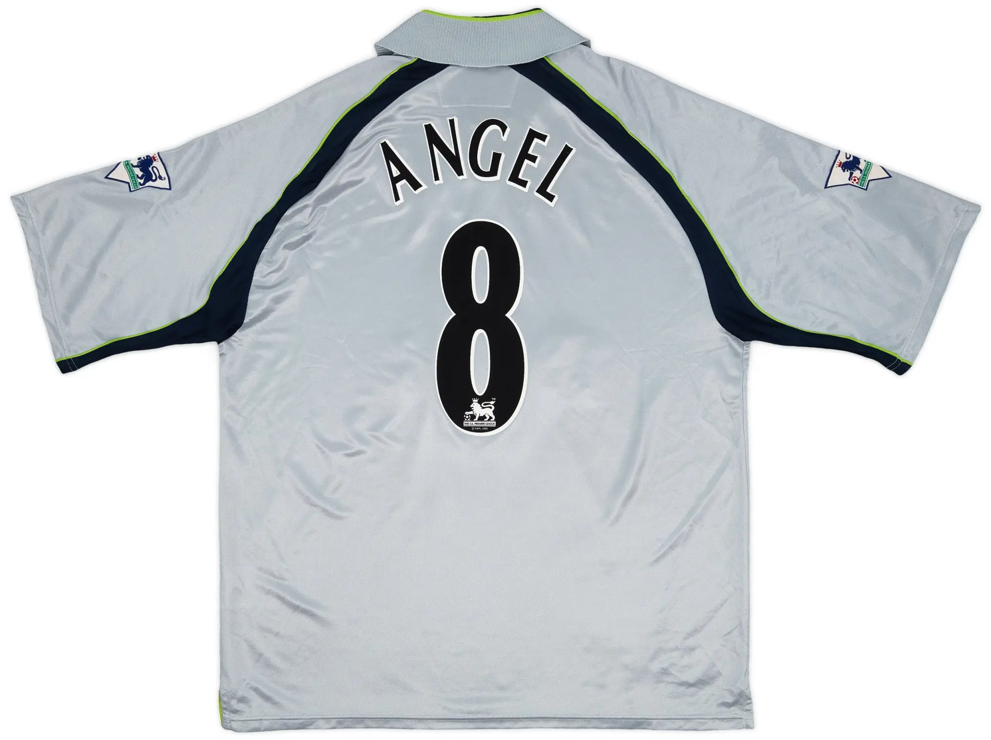 Diadora 2001-02 Aston Villa Away Shirt Angel #8 - 8/10 - (XXL)