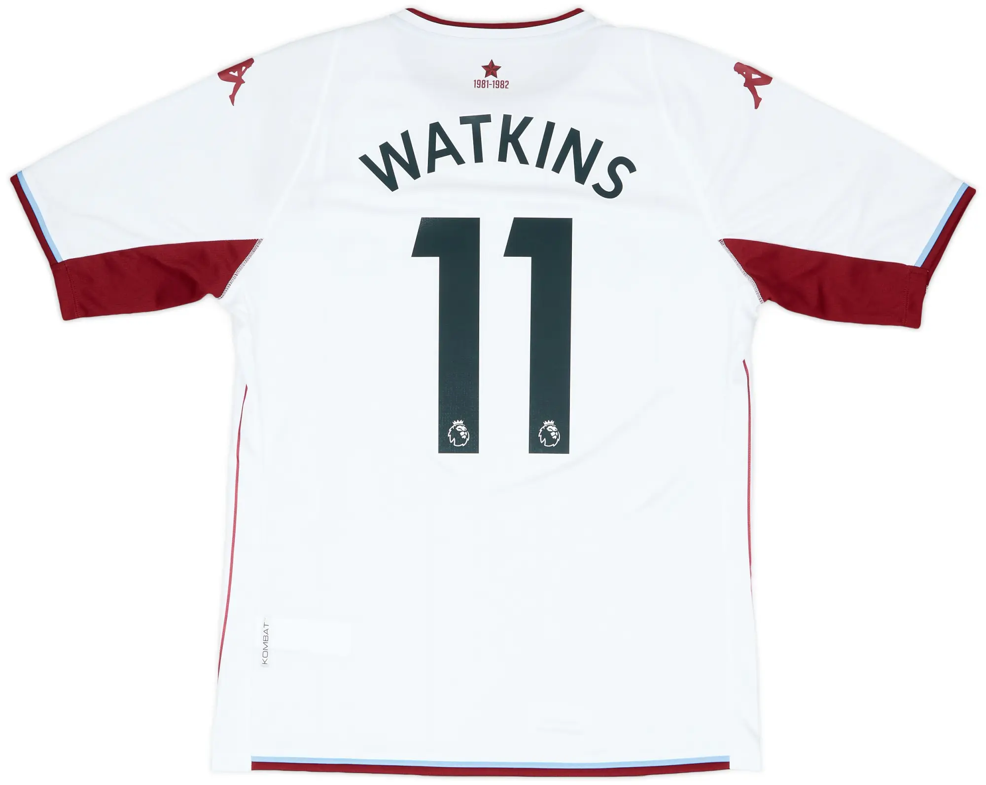 Kappa 2021-22 Aston Villa Away Shirt Watkins #11 (L)