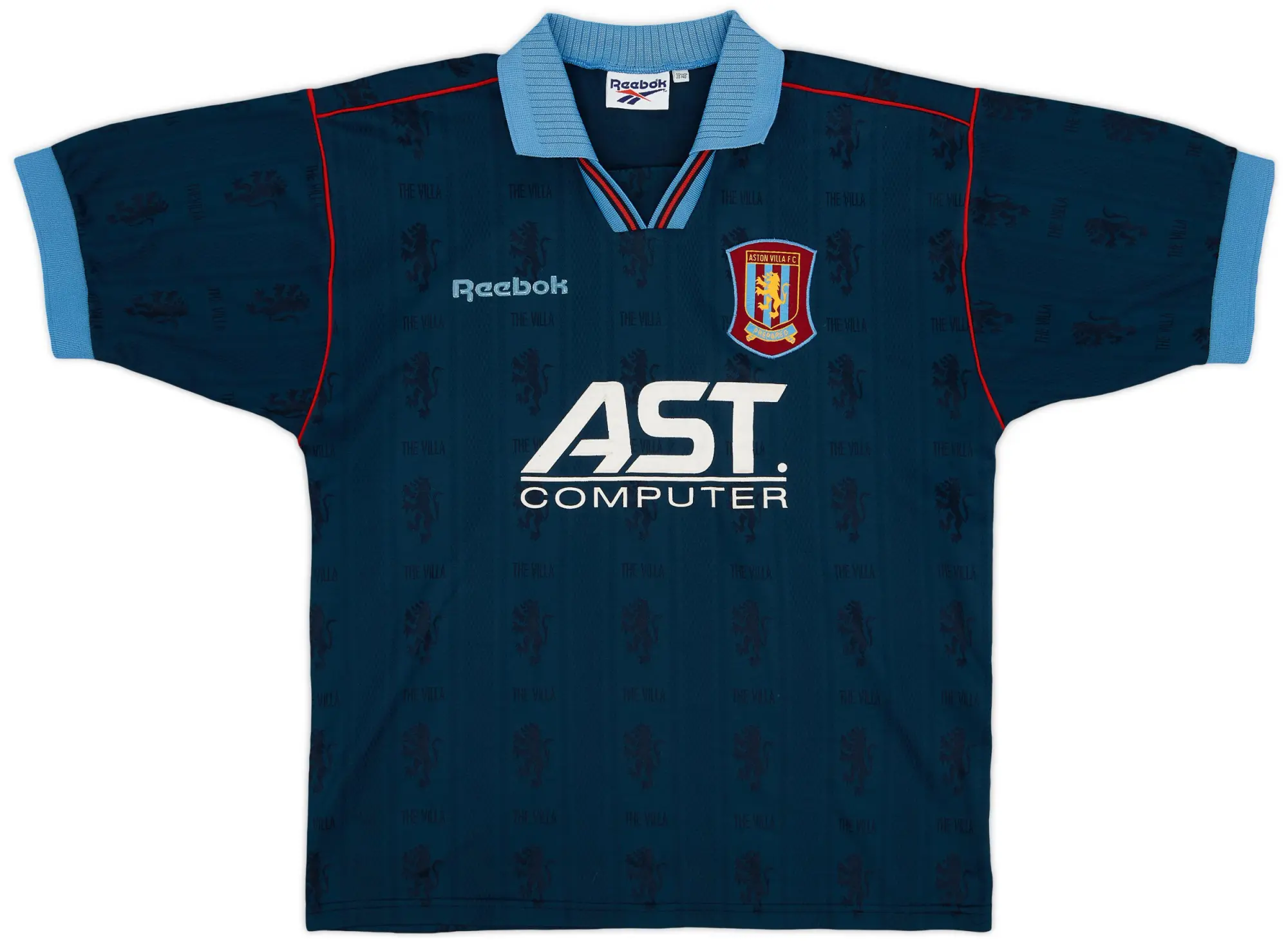 Reebok 1995-97 Aston Villa Away Shirt - 9/10 - (M)