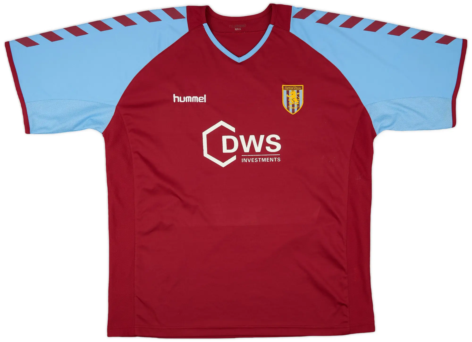 Hummel 2004-05 Aston Villa Home Shirt - 7/10 - (XXL)