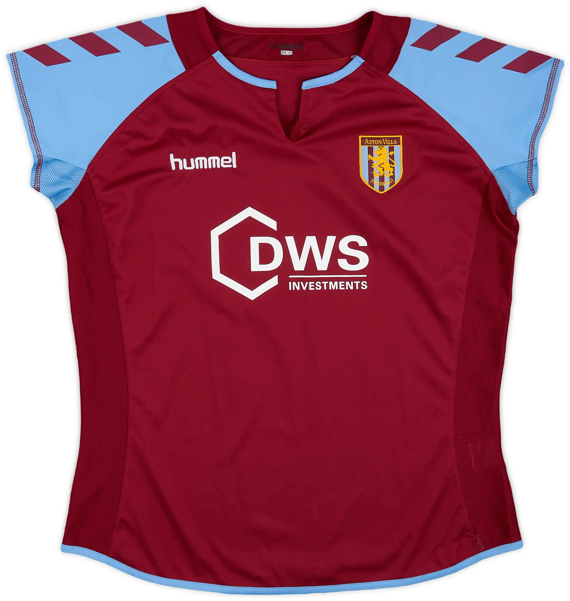 Hummel 2005-06 Aston Villa Home Shirt - 8/10 - (Women's L)