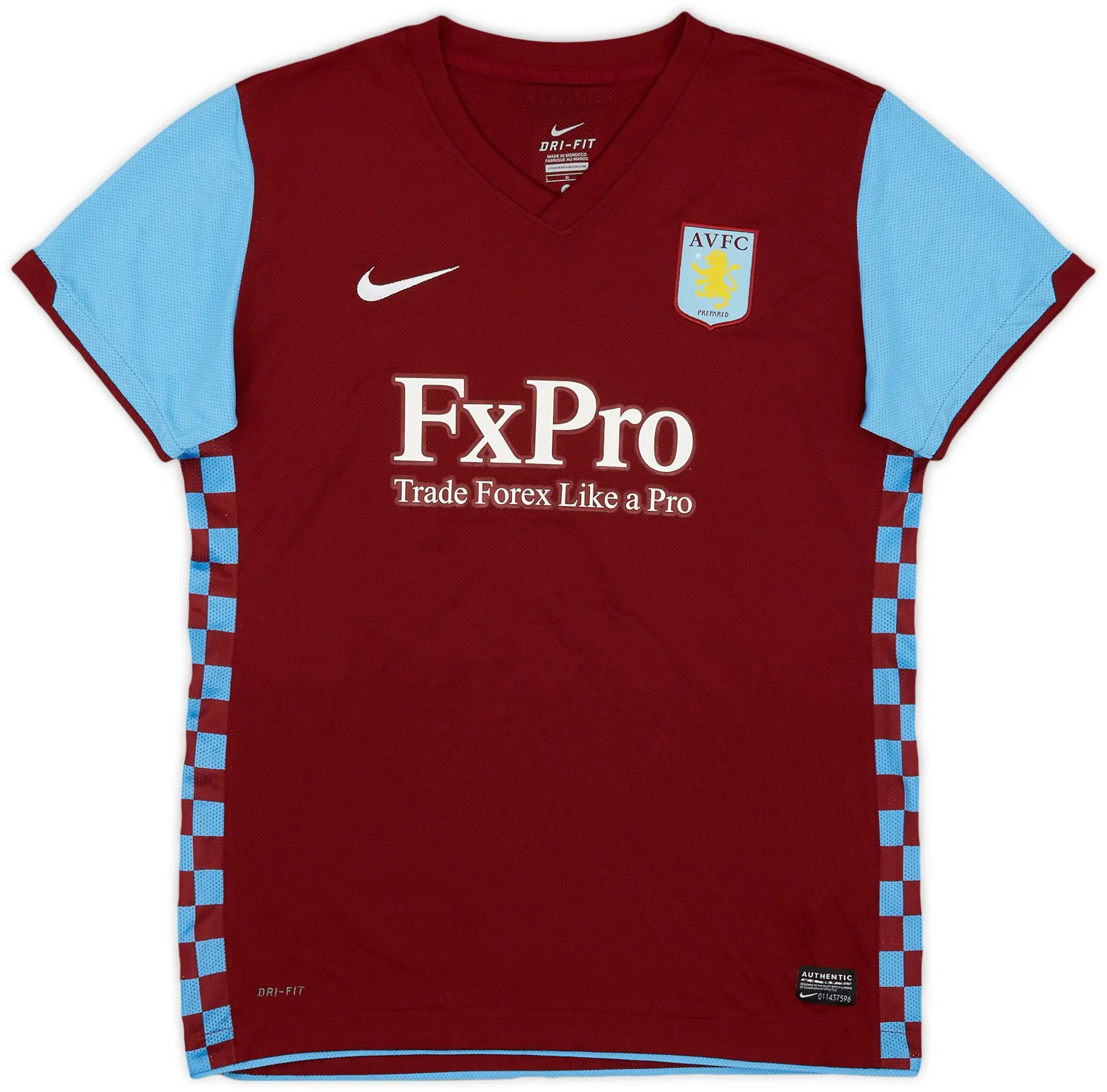 Nike 2010-11 Aston Villa Home Shirt - 8/10 - (Women's L)