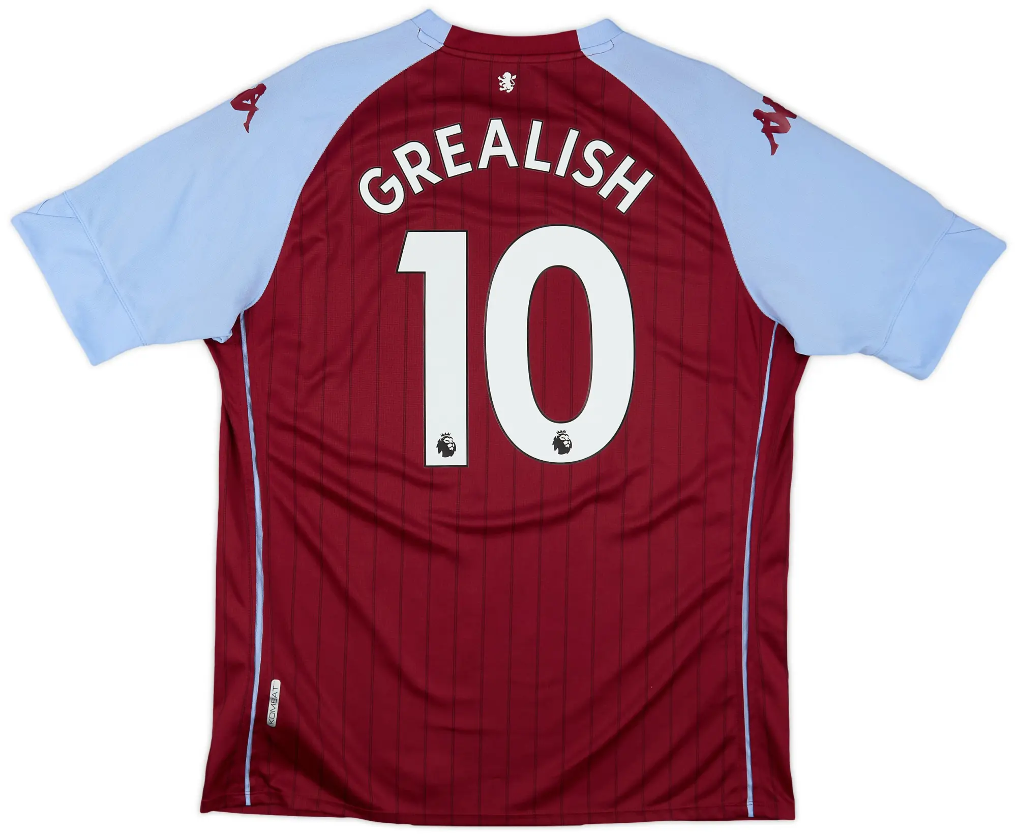 Kappa 2020-21 Aston Villa Home Shirt Grealish #10 - 8/10 - (XXL)