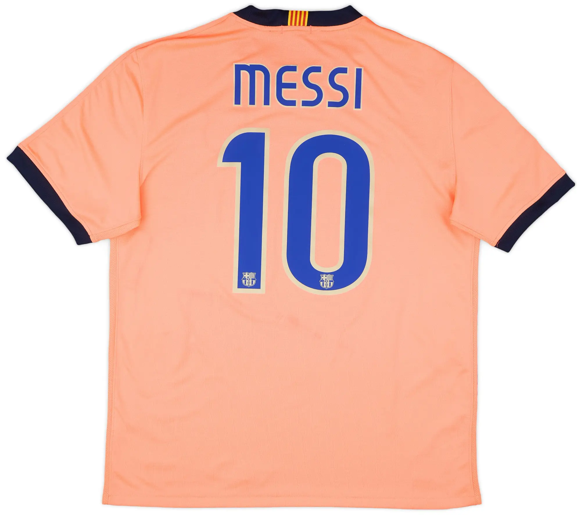 Nike 2009-10 Barcelona Away Shirt Messi #10 - 6/10 - (L)