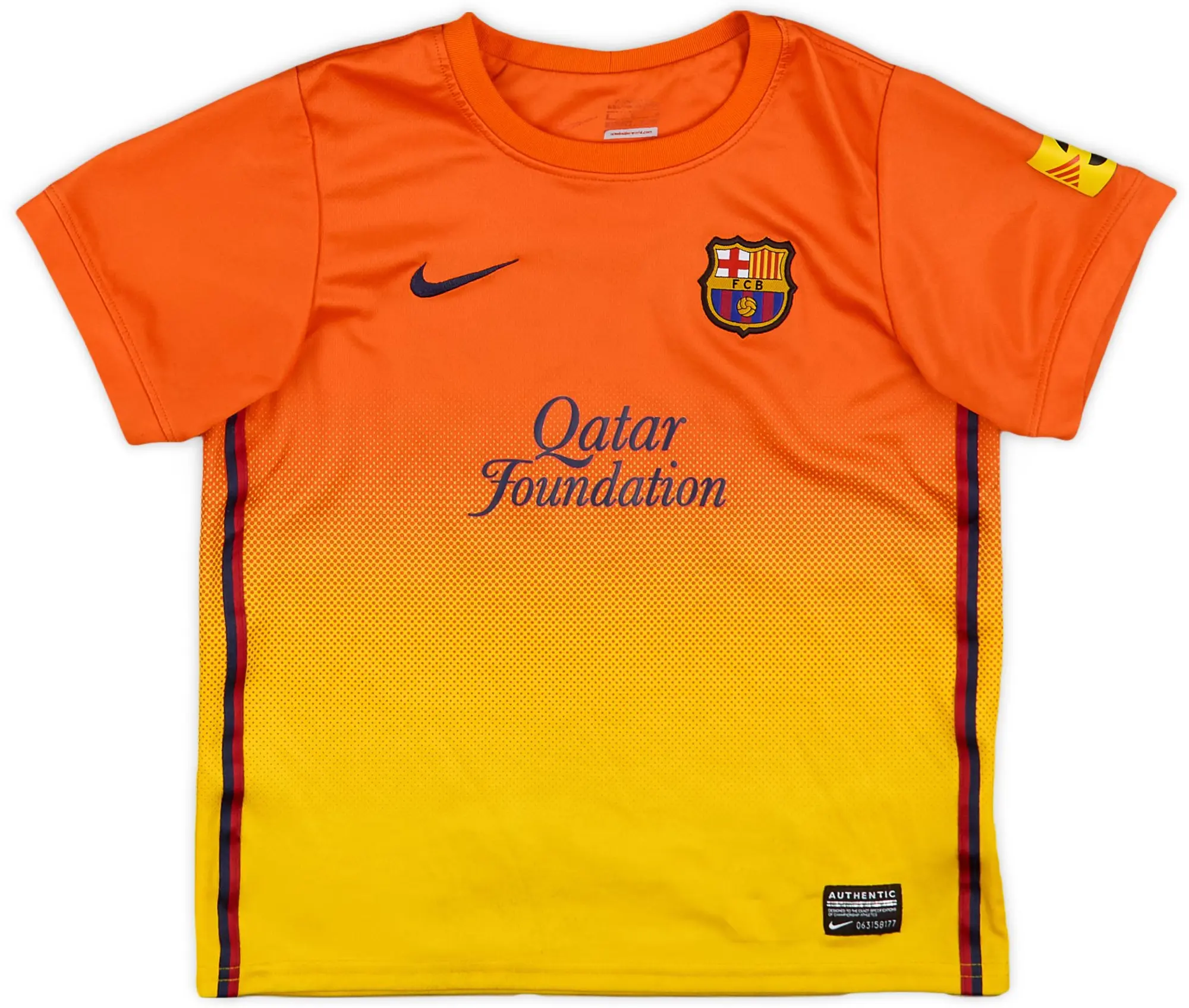 Nike 2012-13 Barcelona Away Shirt - 6/10 - (5-6 Years)