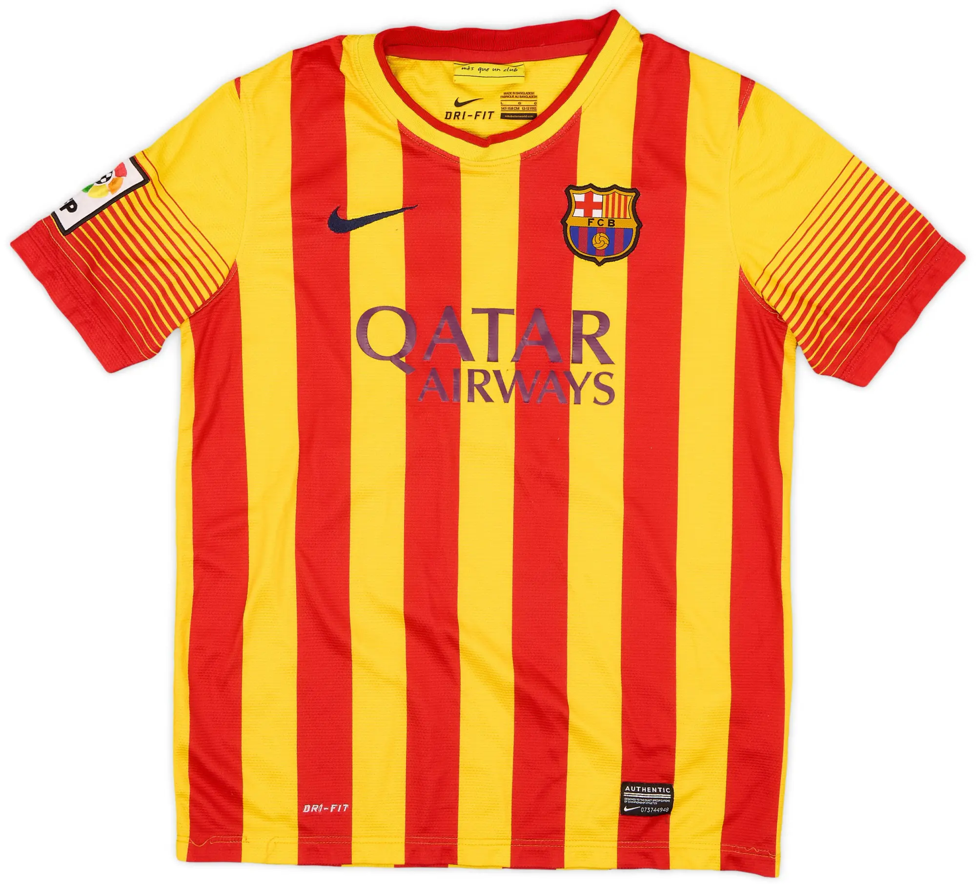 Nike 2013-15 Barcelona Away Shirt - 4/10 - (L.Boys)