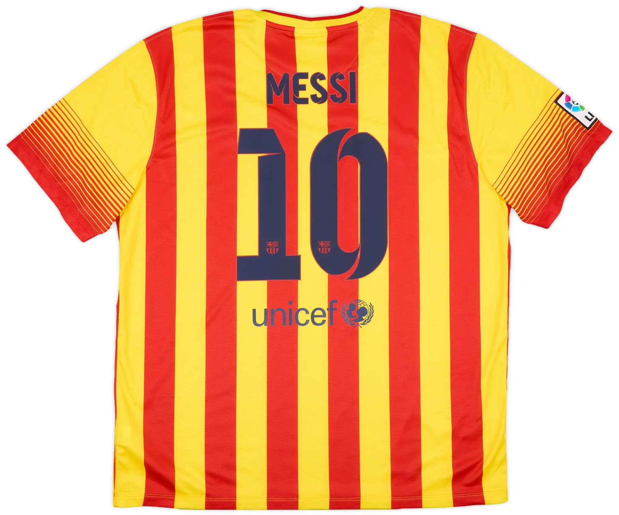 Nike 2013-15 Barcelona Away Shirt Messi #10 (XXL)