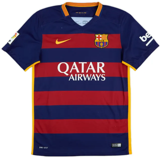 Nike 2015-16 Barcelona Home Shirt Messi #10 - 8/10 - (XL
