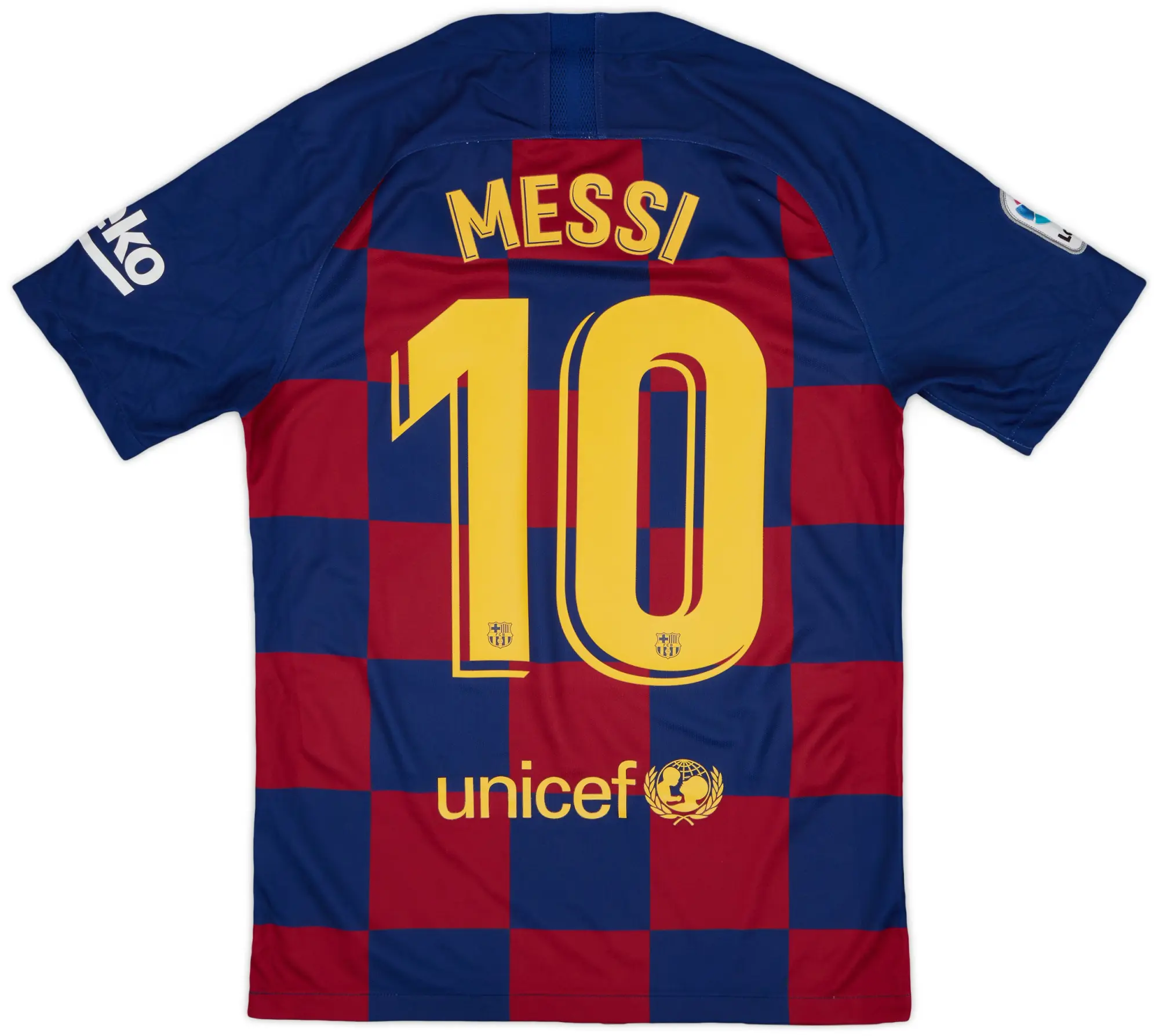 Nike 2019-20 Barcelona Home Shirt Messi #10 - 7/10 - (S)