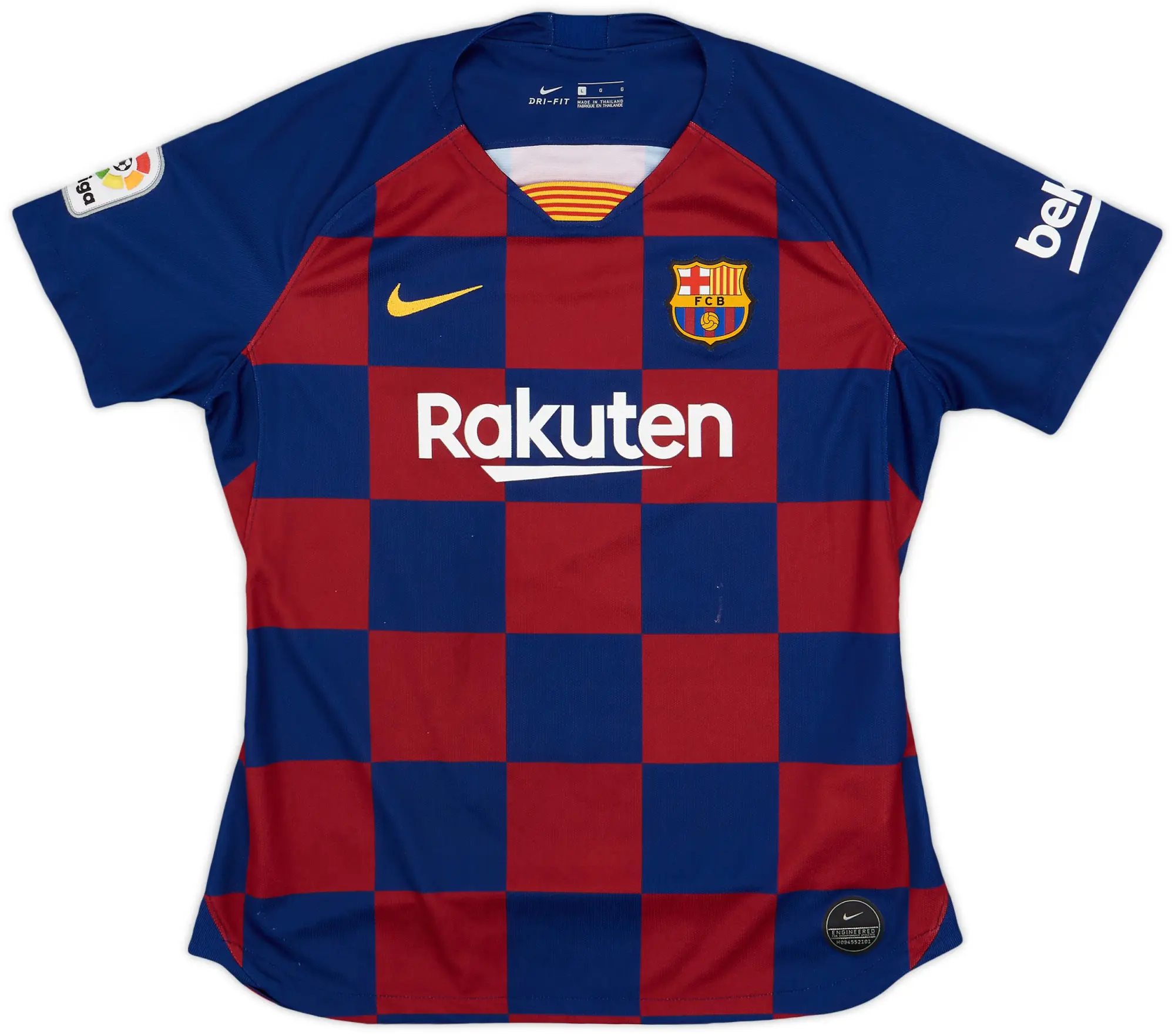 Nike 2019-20 Barcelona Home Shirt - 8/10 - (Women's L)