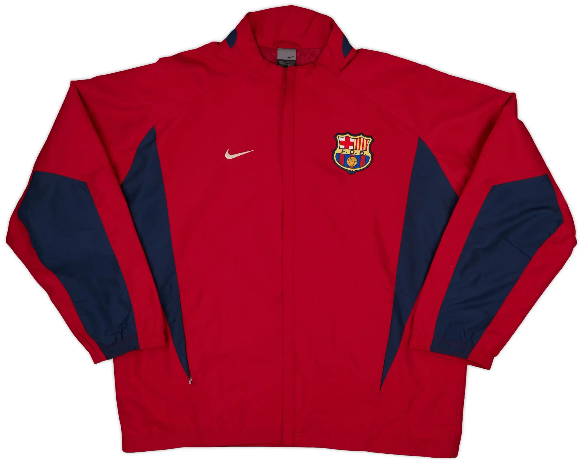 2001-02 Barcelona Nike Track Jacket - 8/10 - (L)